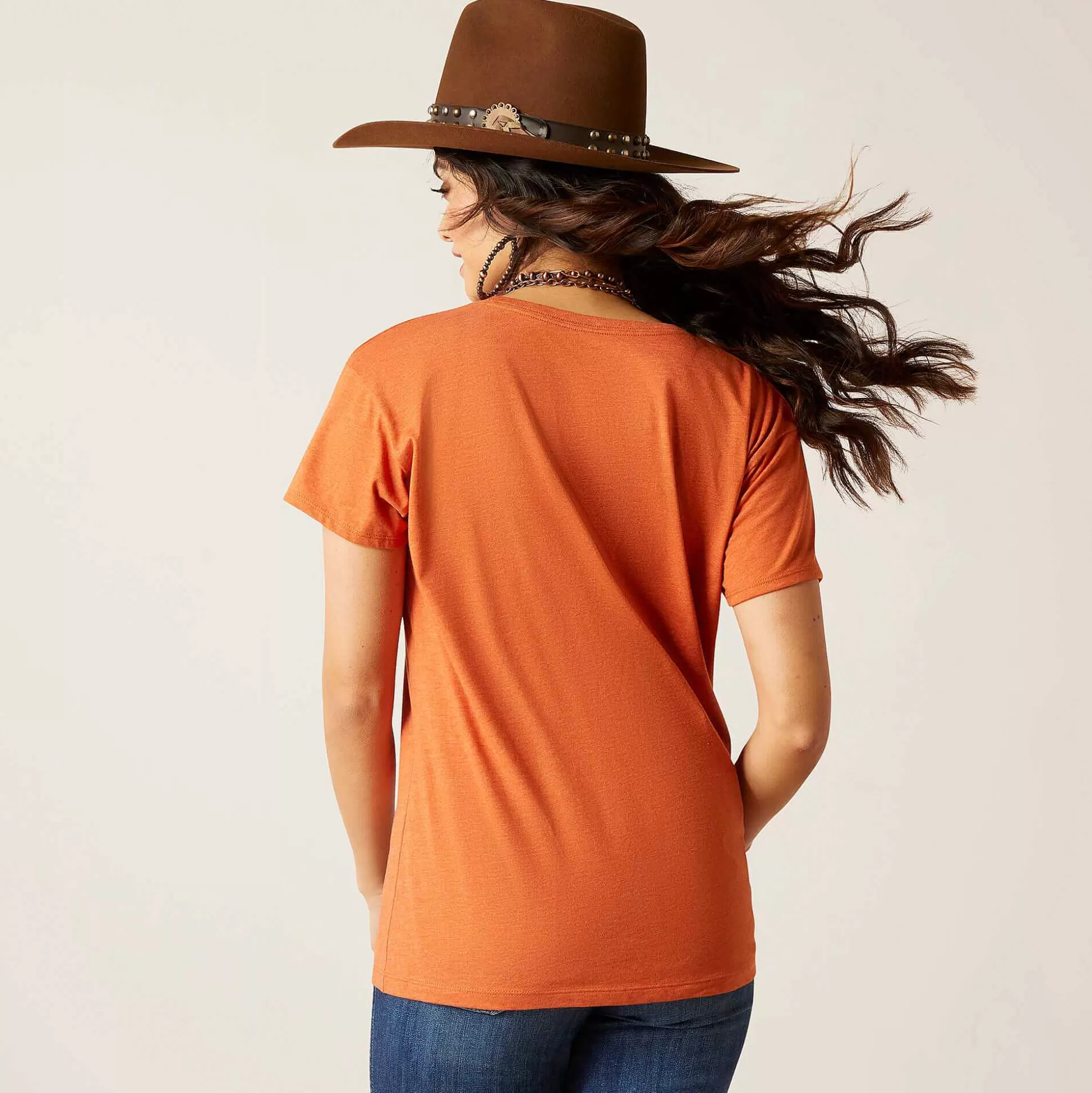 ariat T-Shirts & Tops* Bison Skull T-Shirt
