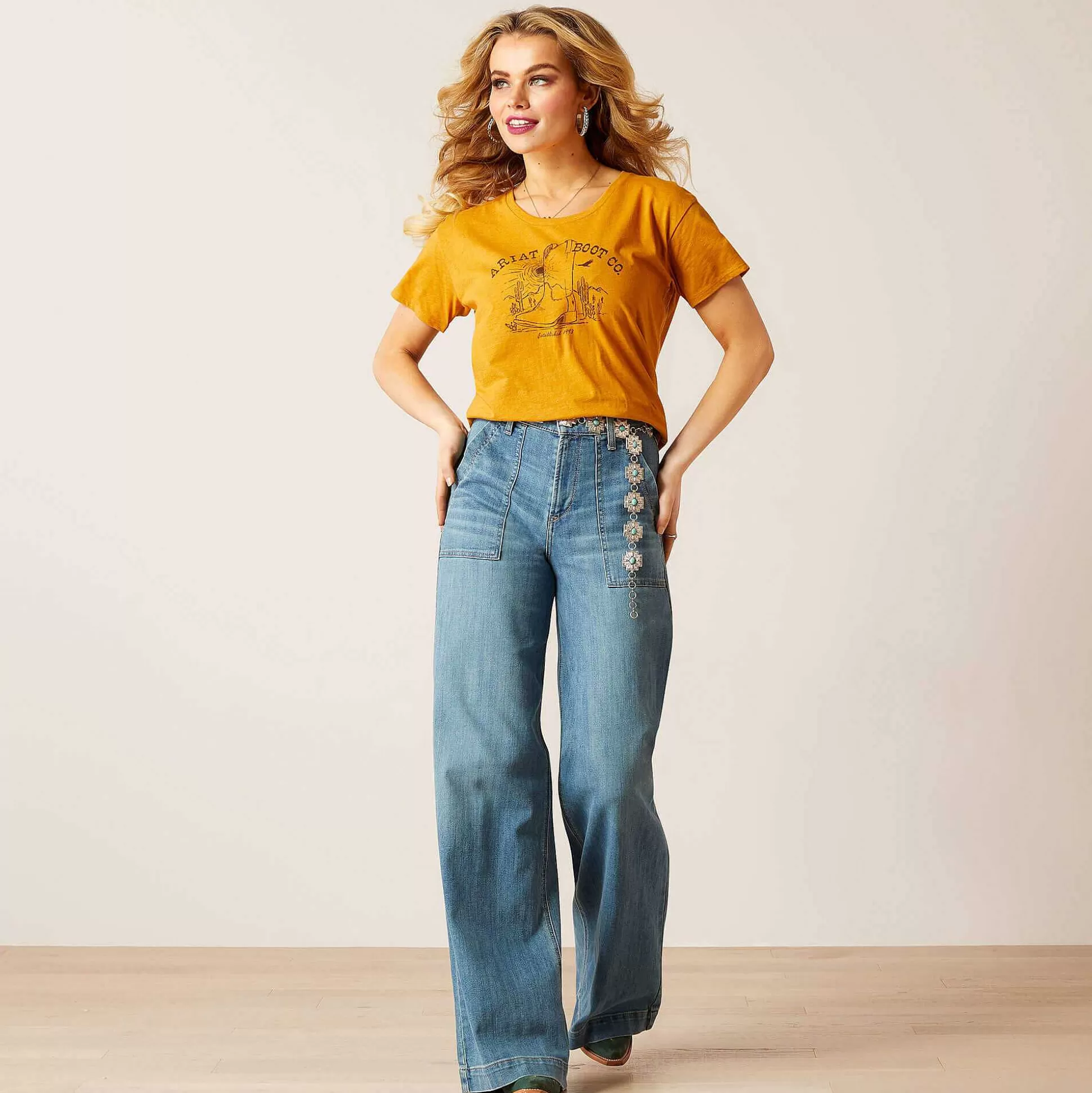 ariat T-Shirts & Tops* Bootscape T-Shirt