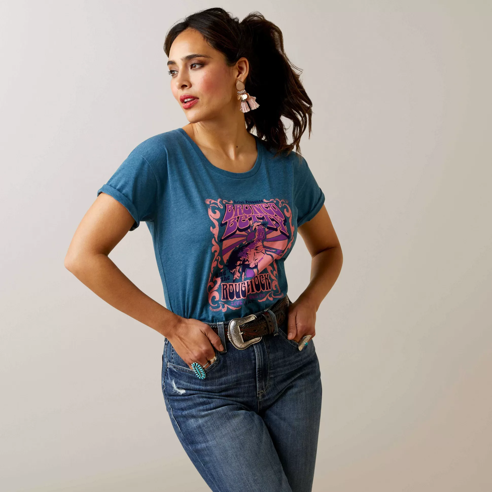 ariat T-Shirts & Tops* Bronco Betty T-Shirt