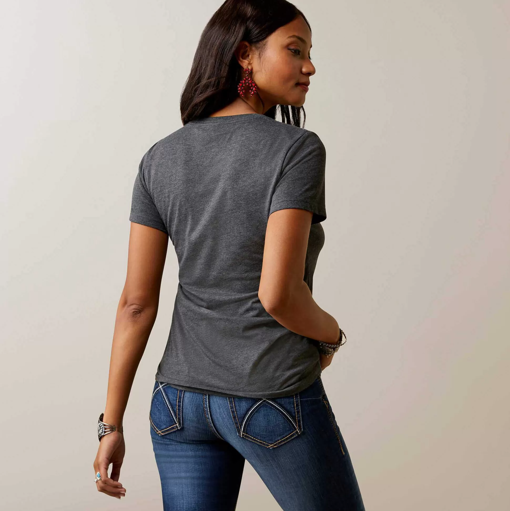 ariat T-Shirts & Tops* Cow Girl T-Shirt