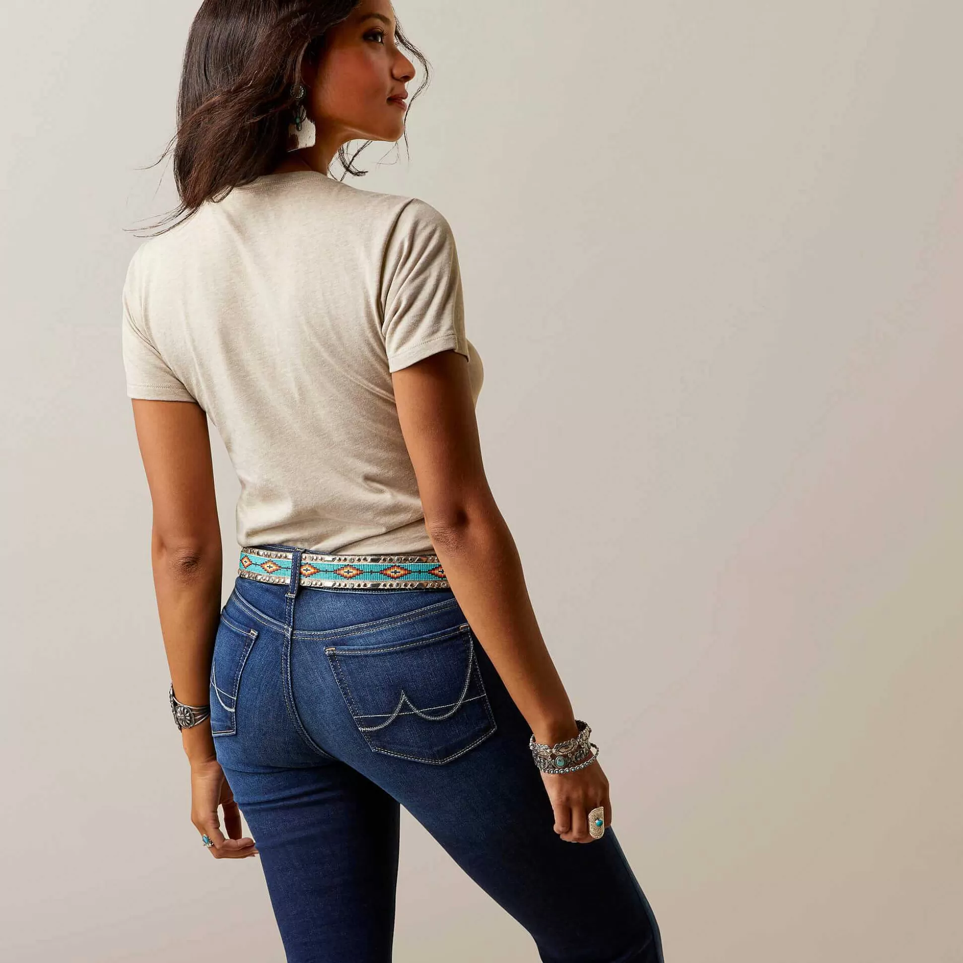 ariat T-Shirts & Tops* Cowhide Logo T-Shirt