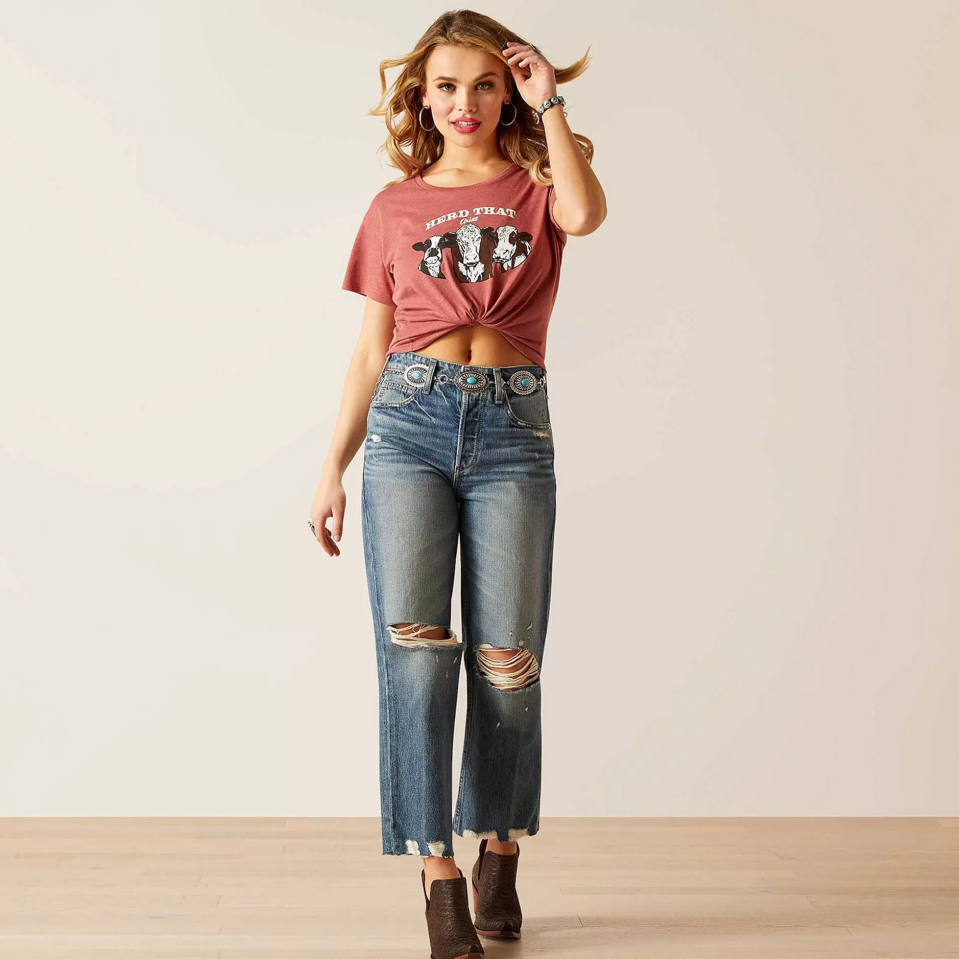 ariat T-Shirts & Tops* Herd That T-Shirt