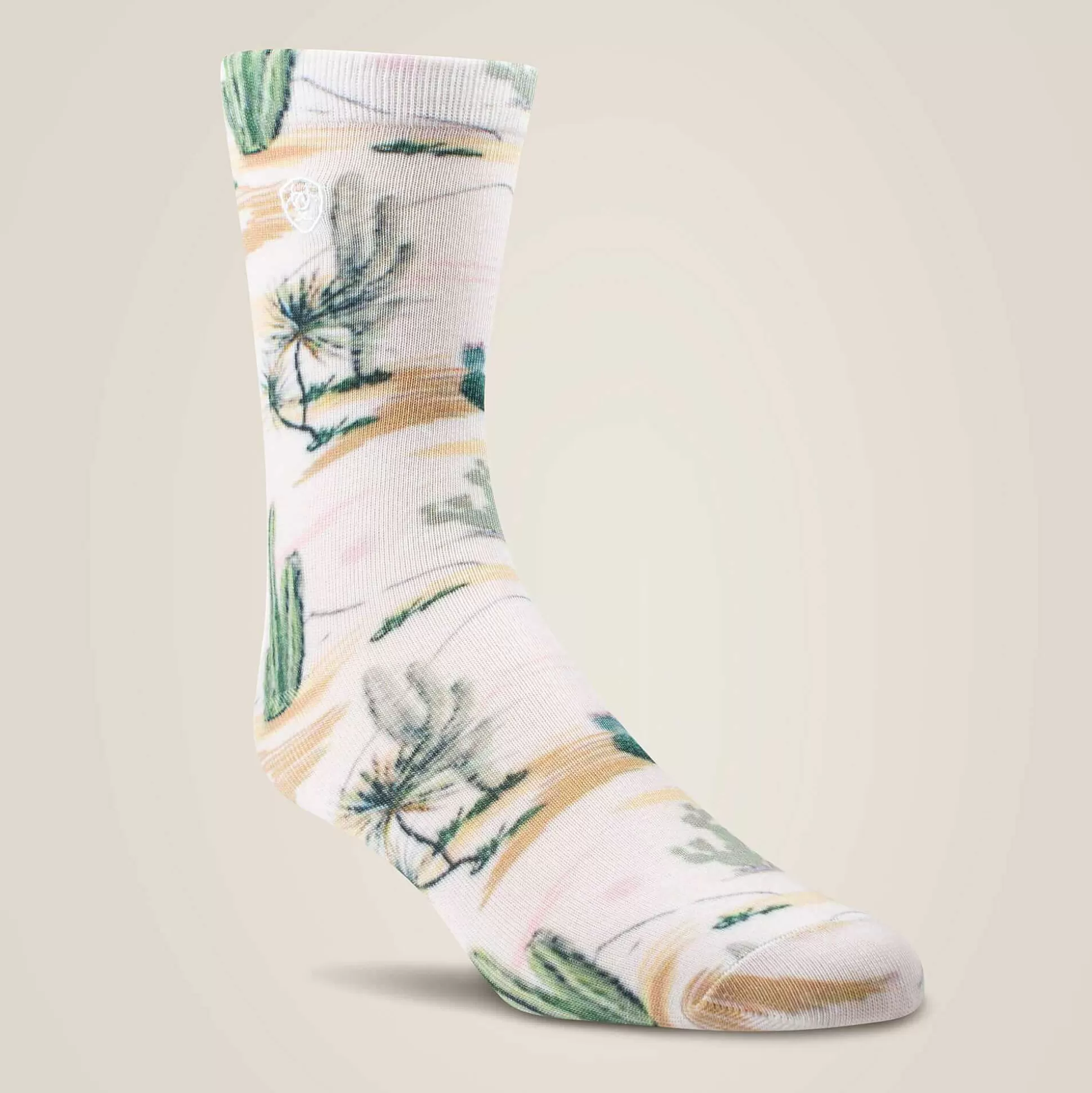 ariat Socks*Arid Landscape Crew Sock 2 Pair Multi Color Pack