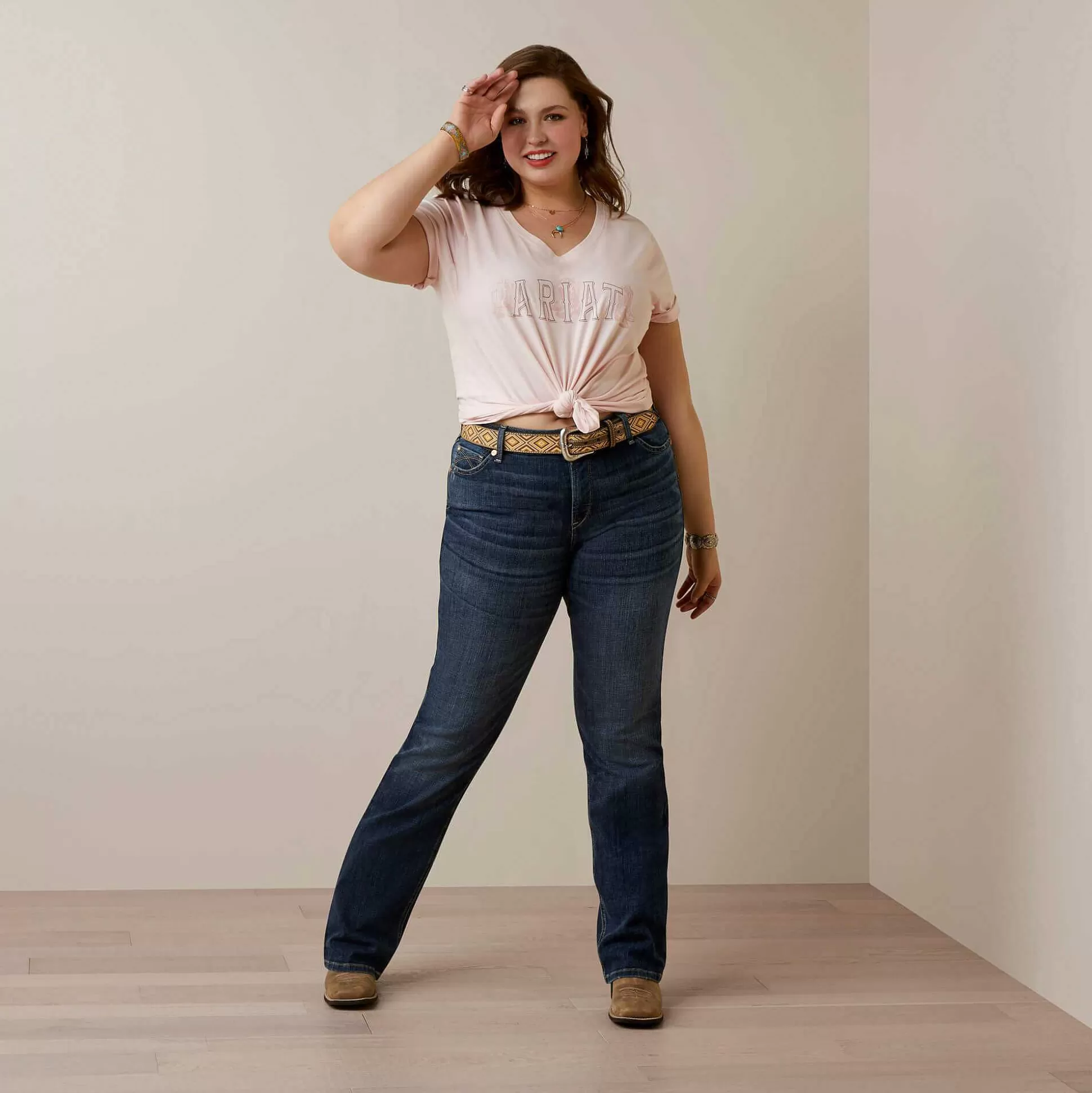 ariat T-Shirts & Tops*Boot Outline T-Shirt