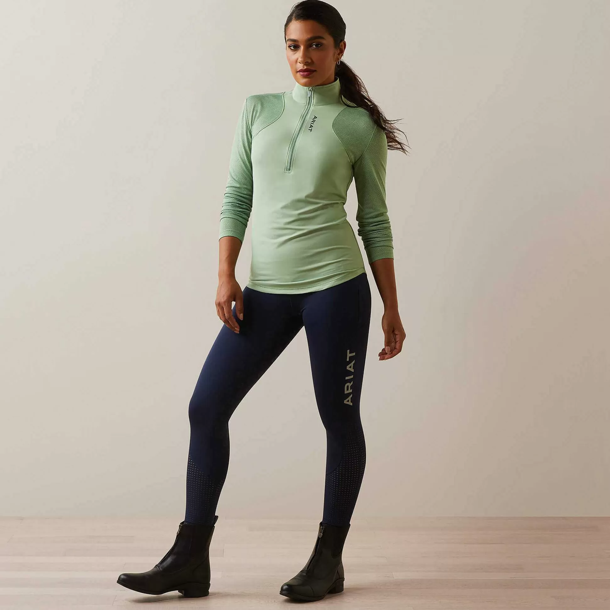 ariat T-Shirts & Tops*Breathe 1/4 Zip Baselayer