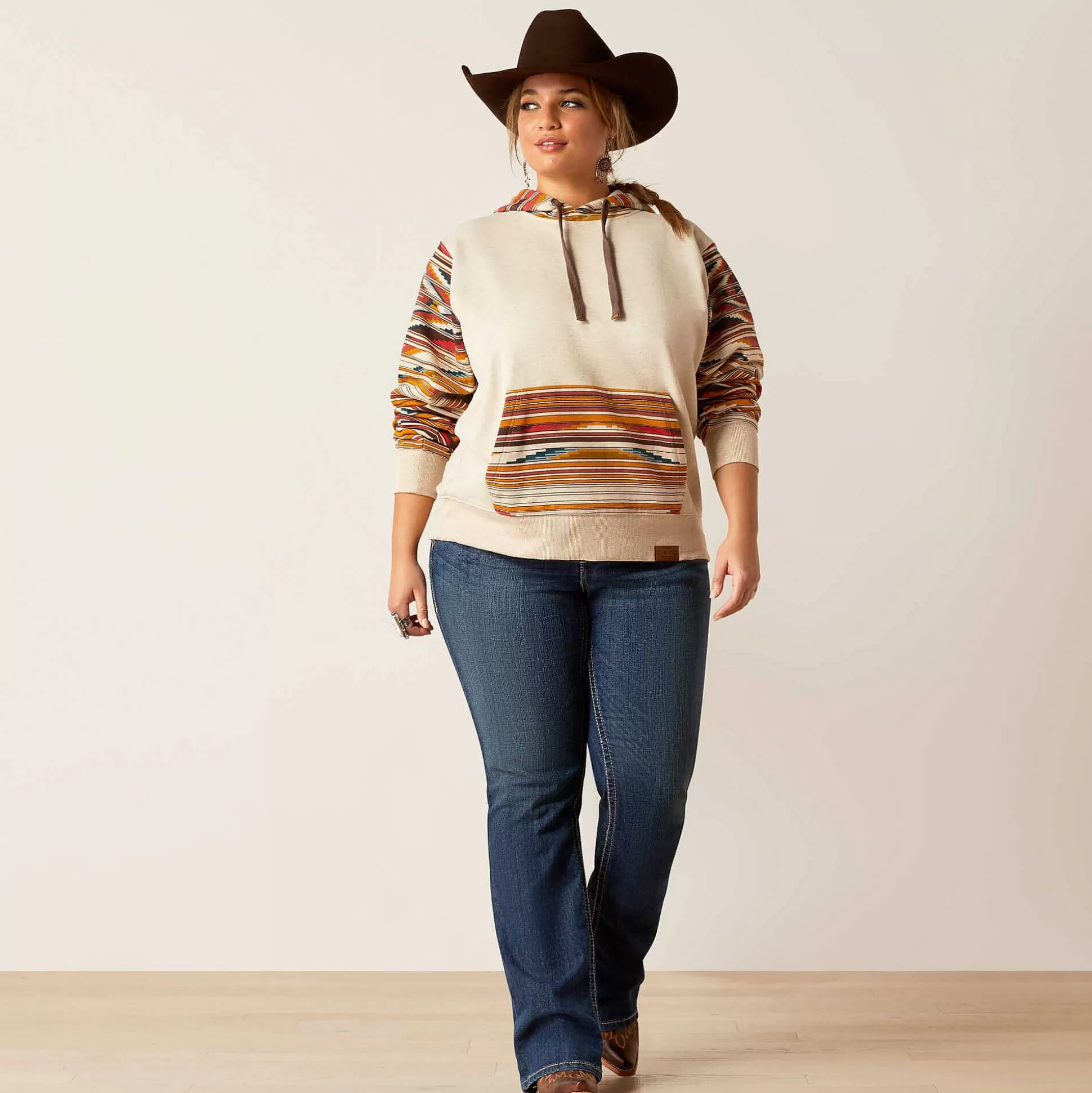ariat Sweatshirts & Hoodies*Chimayo Print Hoodie