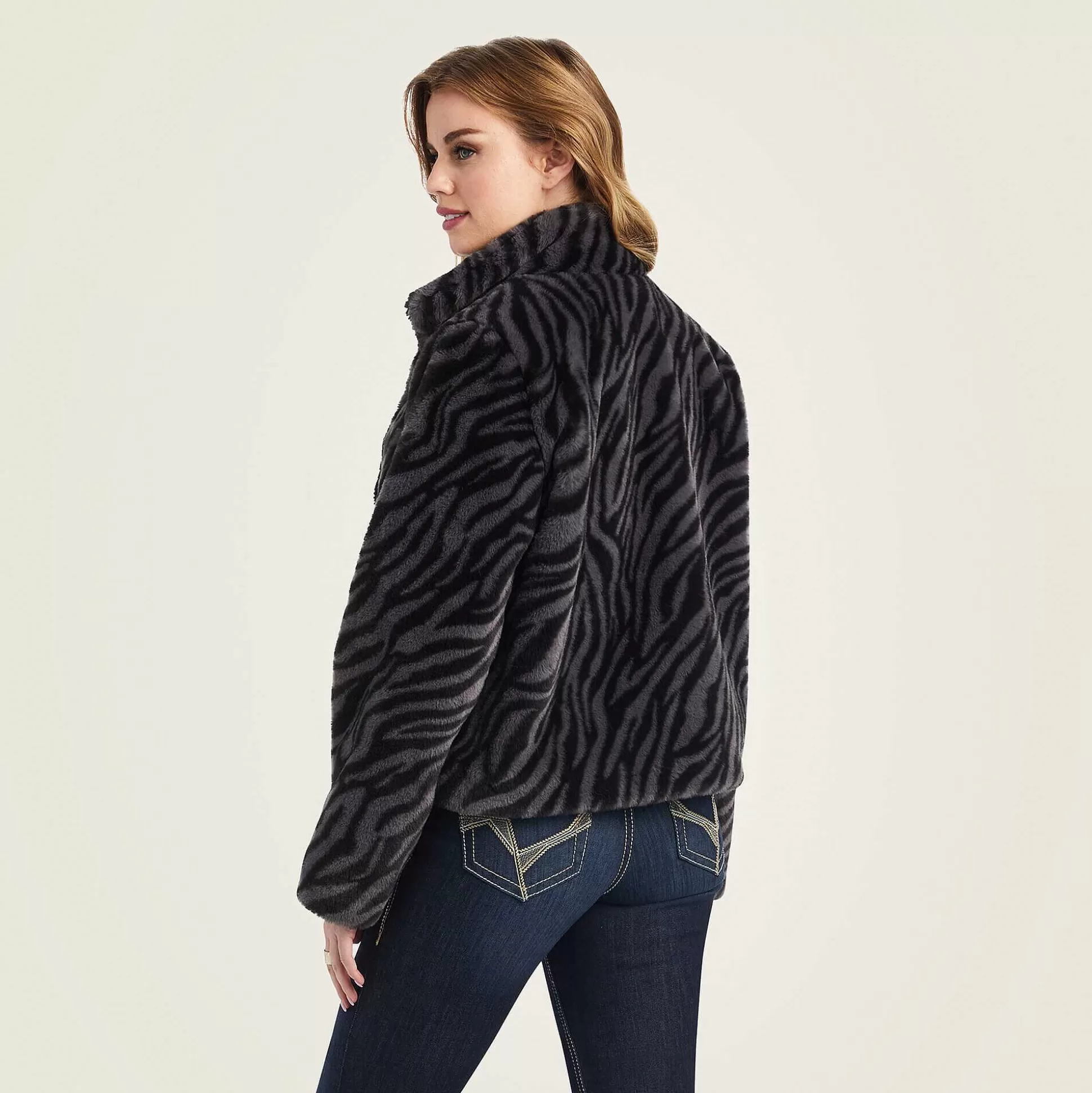 ariat Jackets & Vests*City Girl Faux Fur Jacket