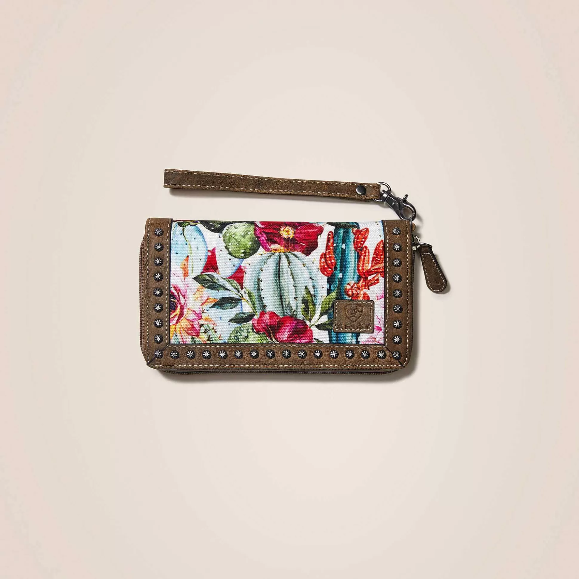 ariat Bags & Wallets*Clutch Wallet Cactus Floral