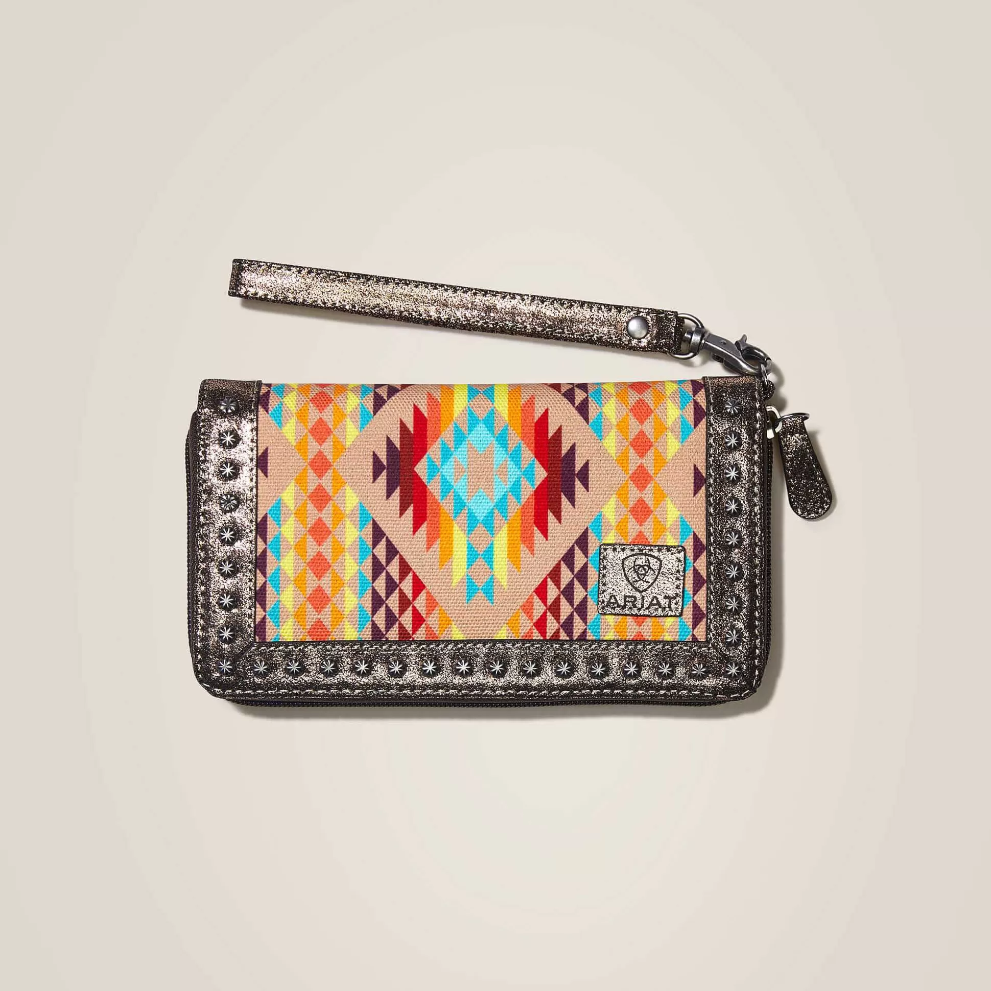 ariat Bags & Wallets*Clutch Wallet Diamond Stripe
