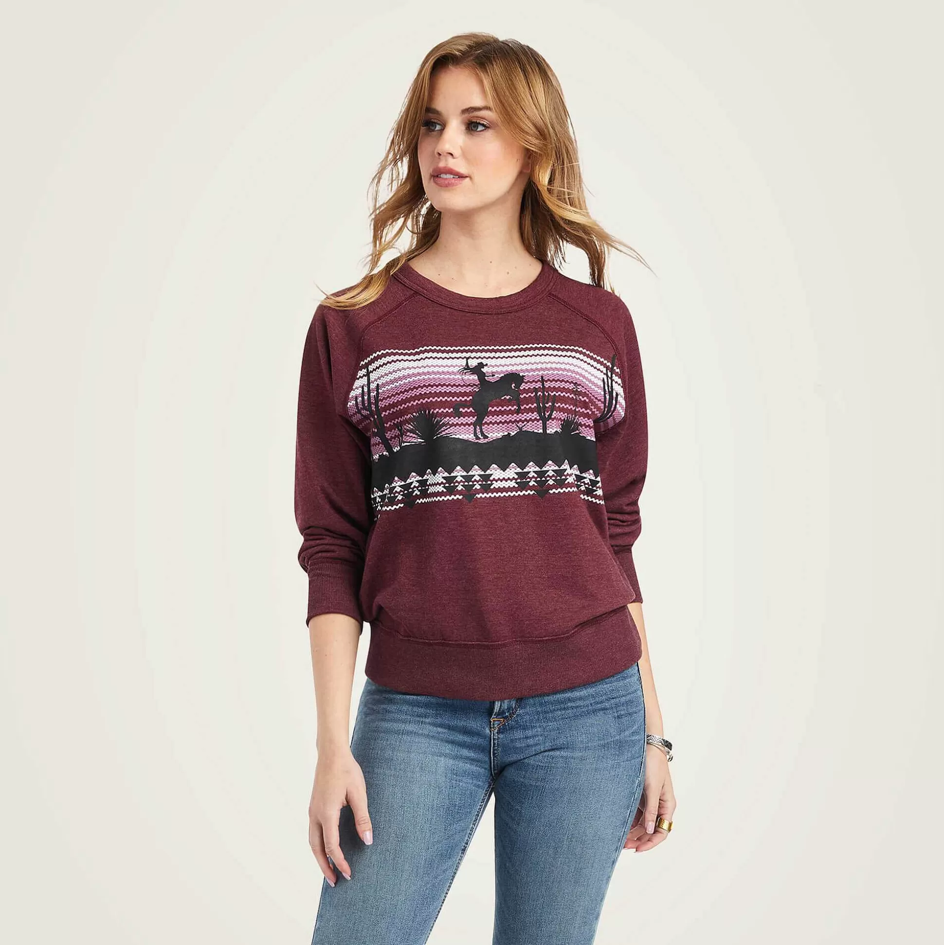 ariat Sweaters & Cardigans*Desert Ride Crew Sweatshirt