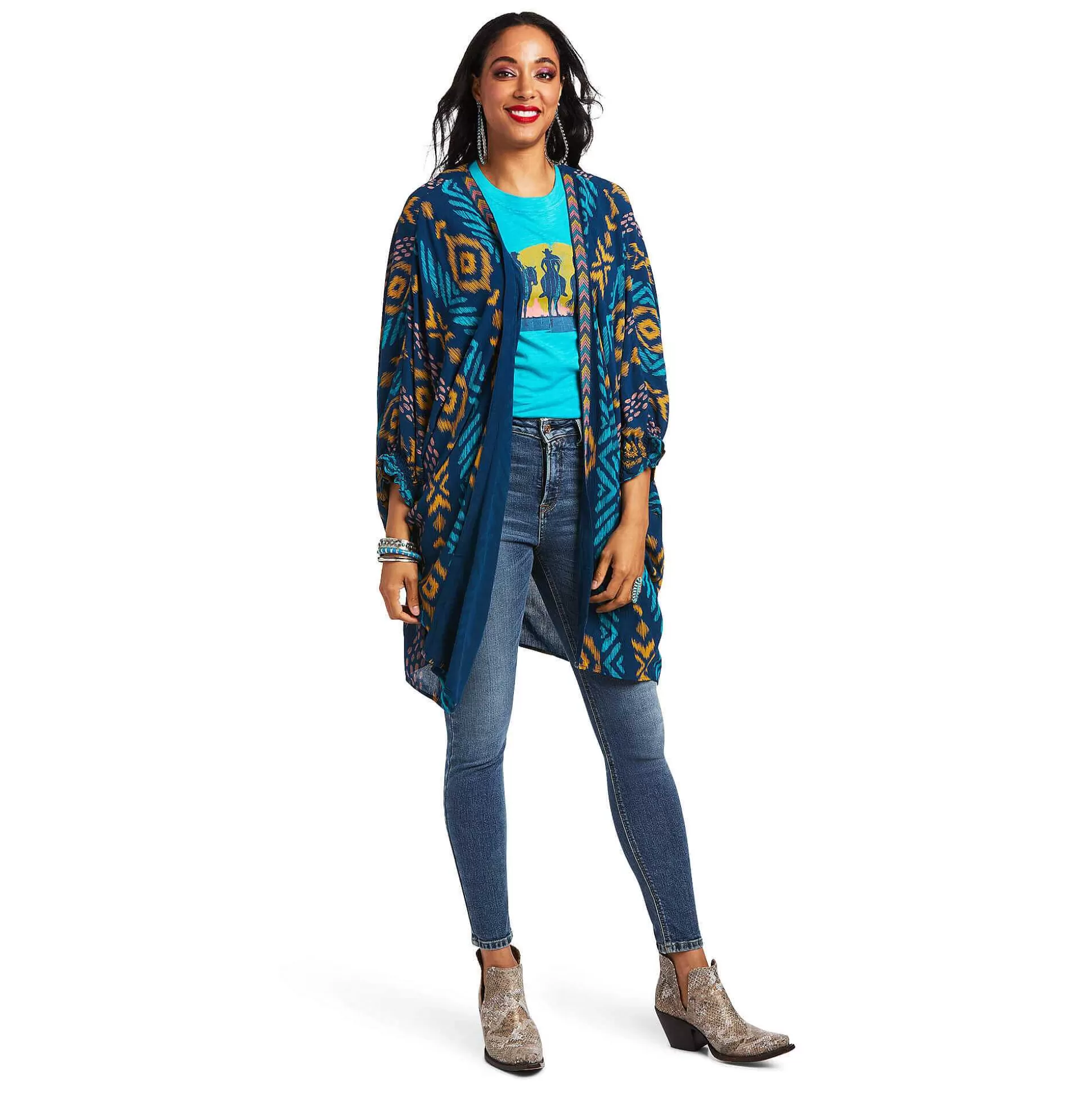 ariat T-Shirts & Tops*Ella Kimono Wrap