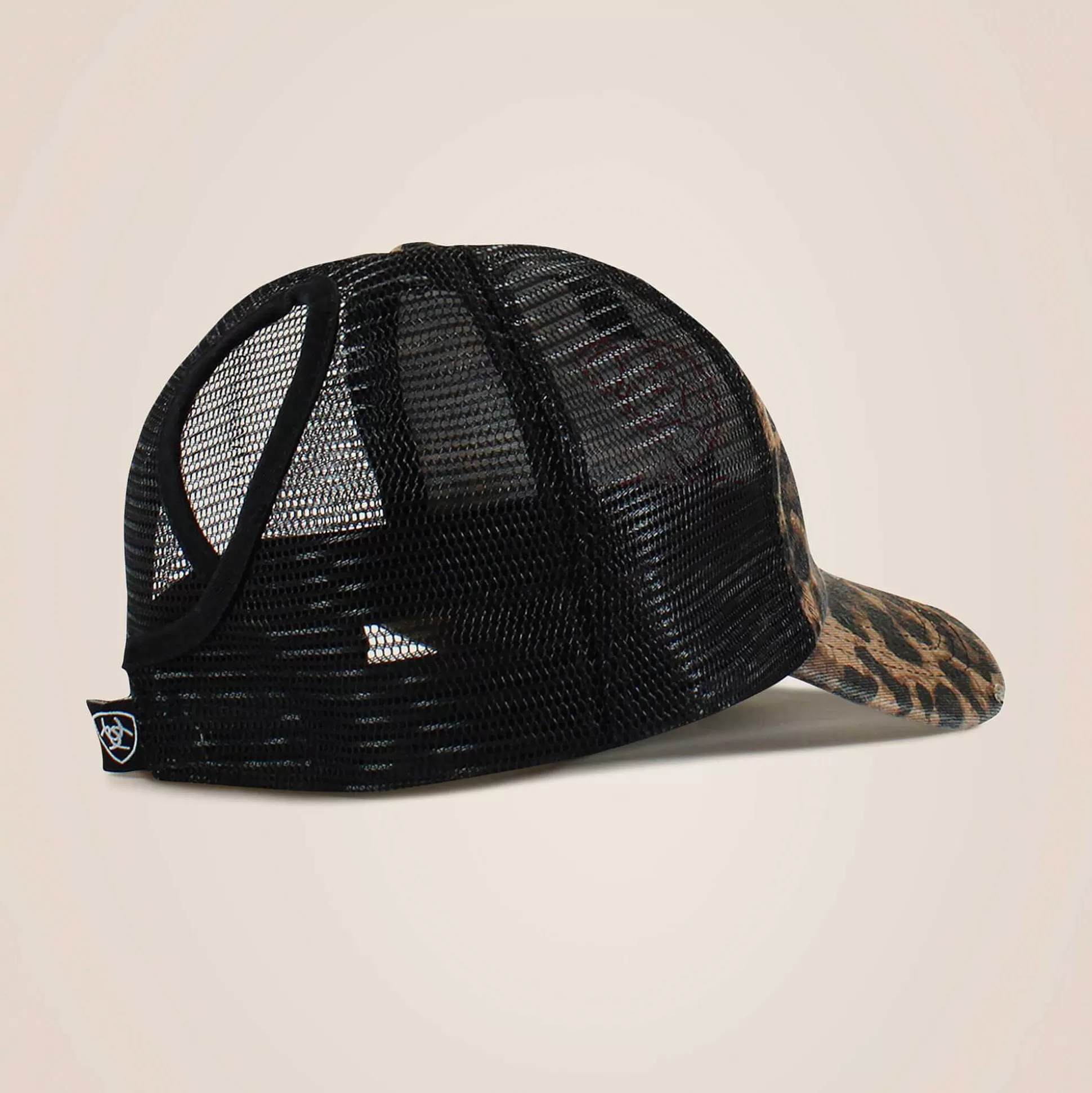 ariat Hats & Caps*Embossed Logo Cheetah Print Cap