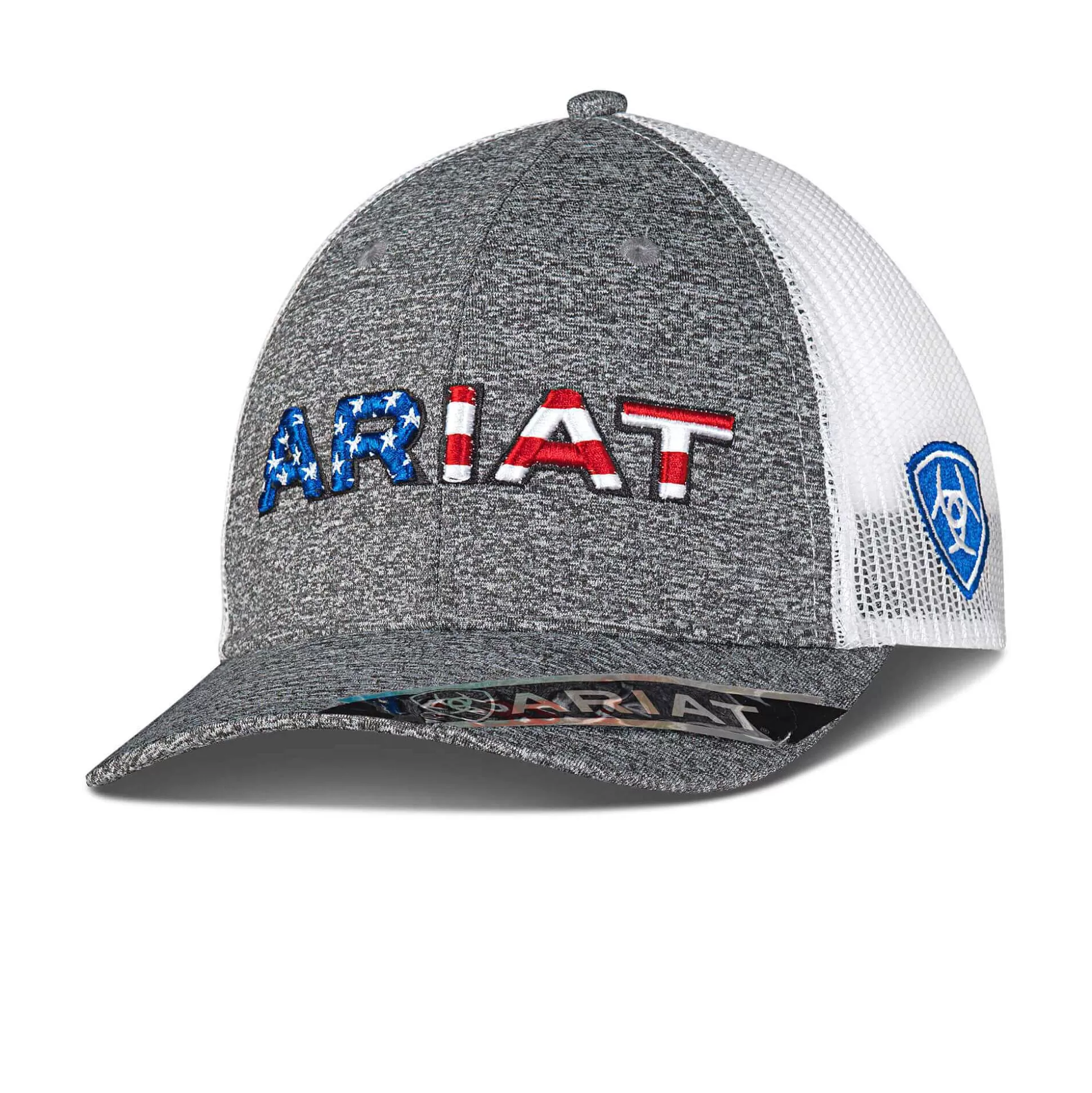 ariat Hats & Caps*Flag Logo Mesh Snap Back Cap