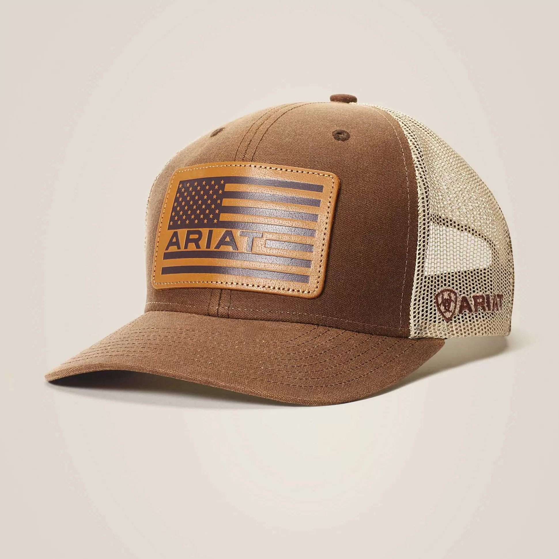ariat Hats & Caps*Flag Patch Mesh Snap Back Cap