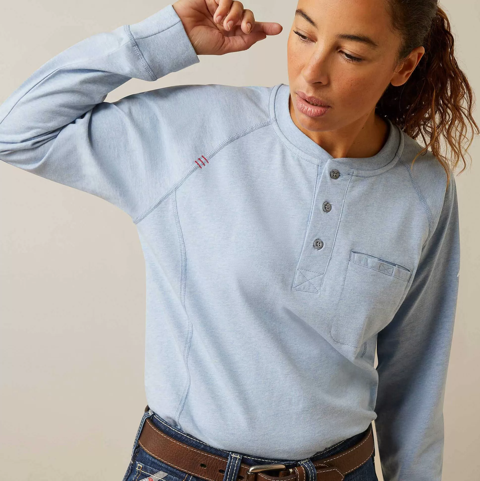 ariat T-Shirts & Tops*Fr Air Henley