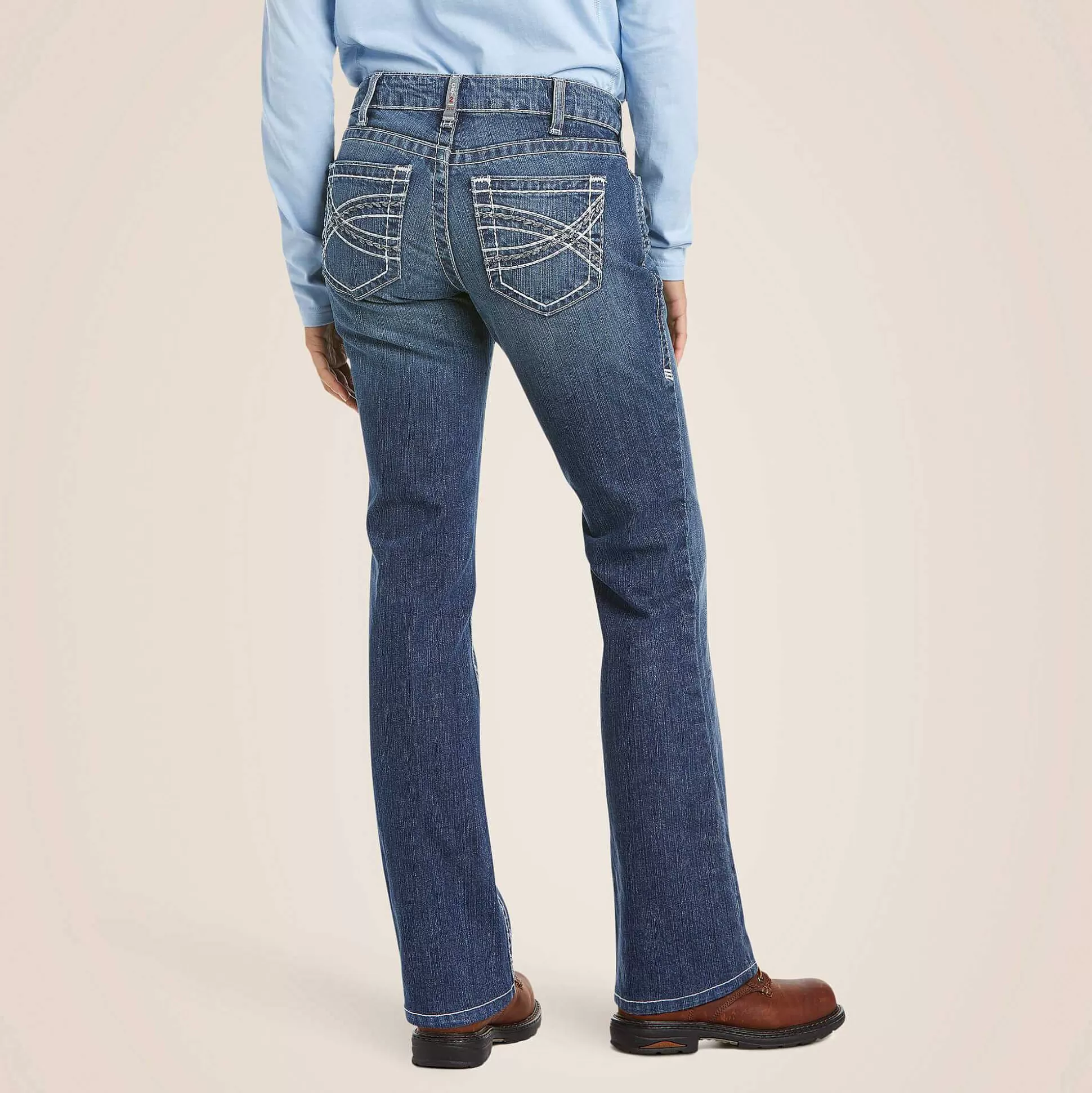 ariat Denim*Fr Durastretch Entwined Boot Cut Jean