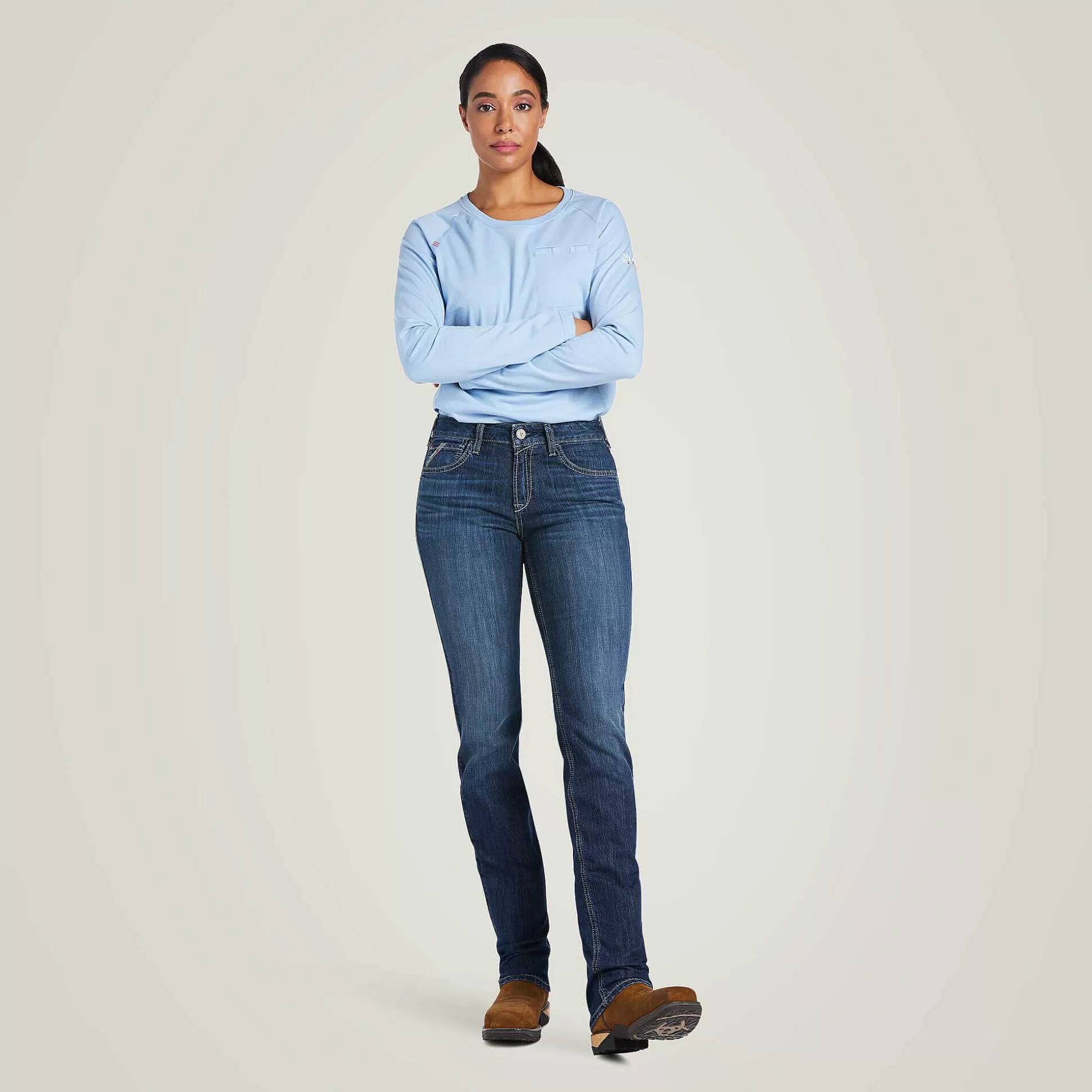 ariat Denim*Fr Perfect Rise Durastretch Avelynn Slim Leg Jean