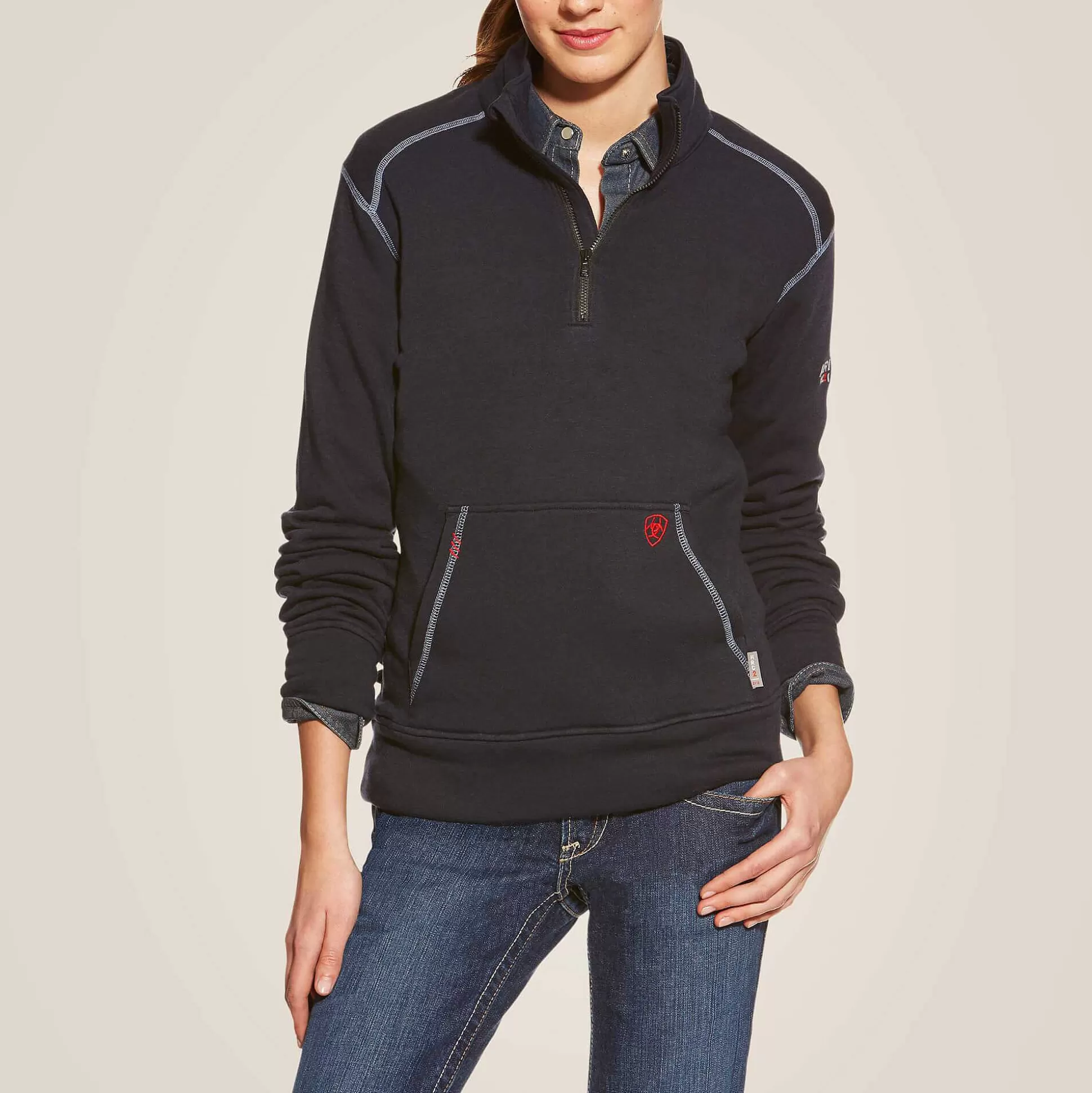 ariat Sweatshirts & Hoodies*Fr Polartec Fleece 1/4 Zip Top
