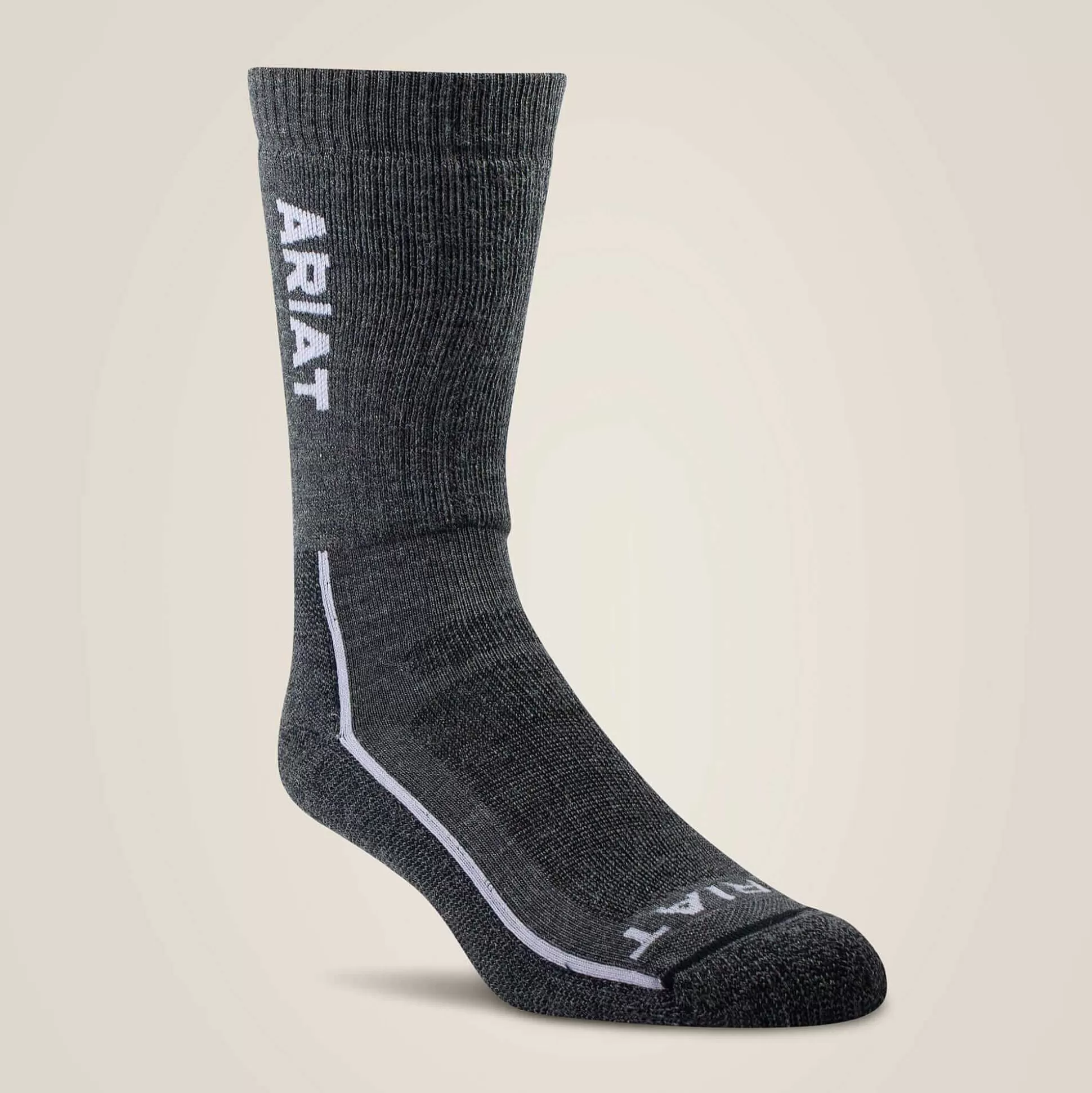 ariat Workwear*Heavyweight Merino Wool Steel Toe Performance Work Sock