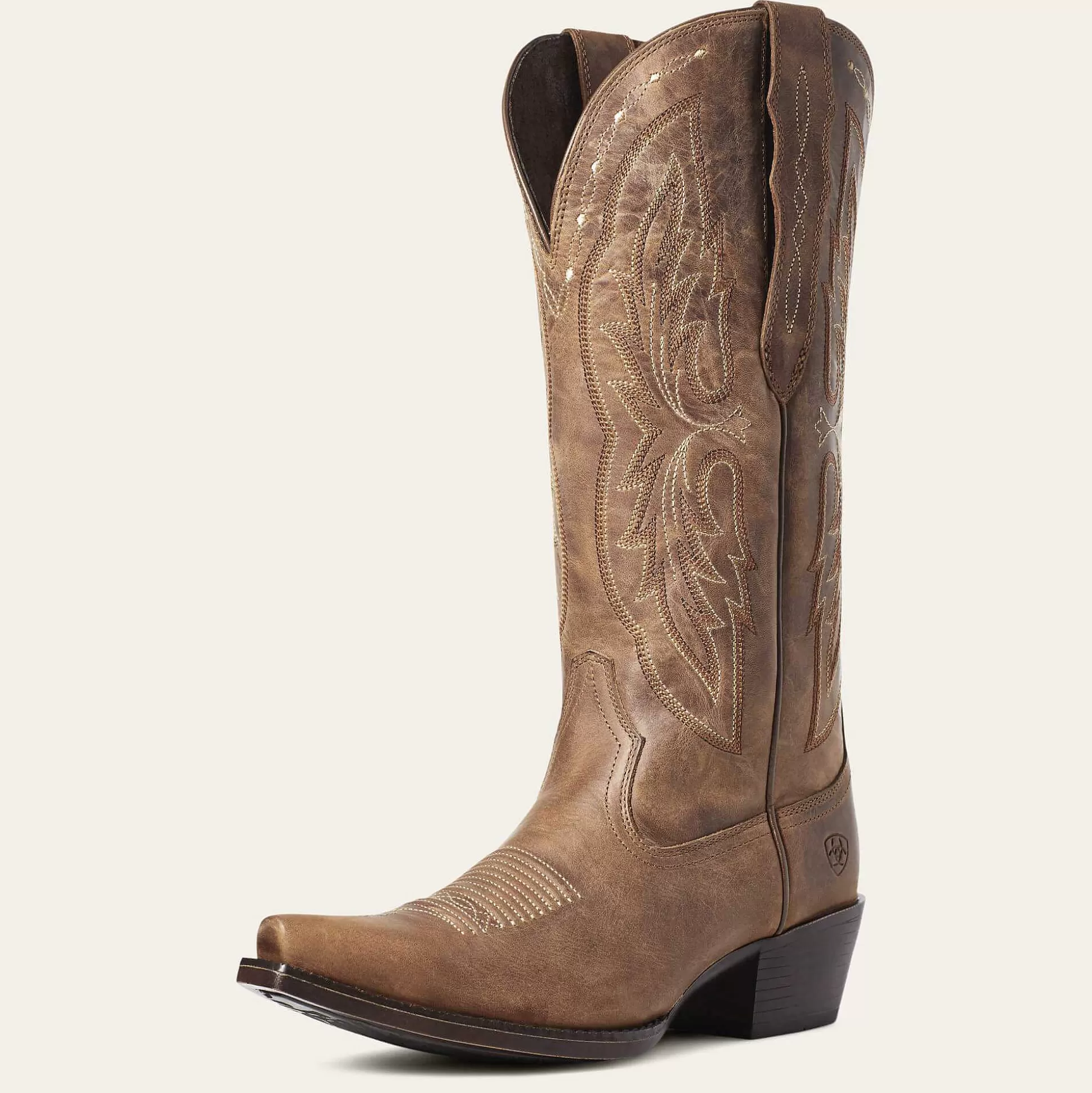 ariat Western Boots*Heritage X Toe Elastic Wide Calf Western Boot