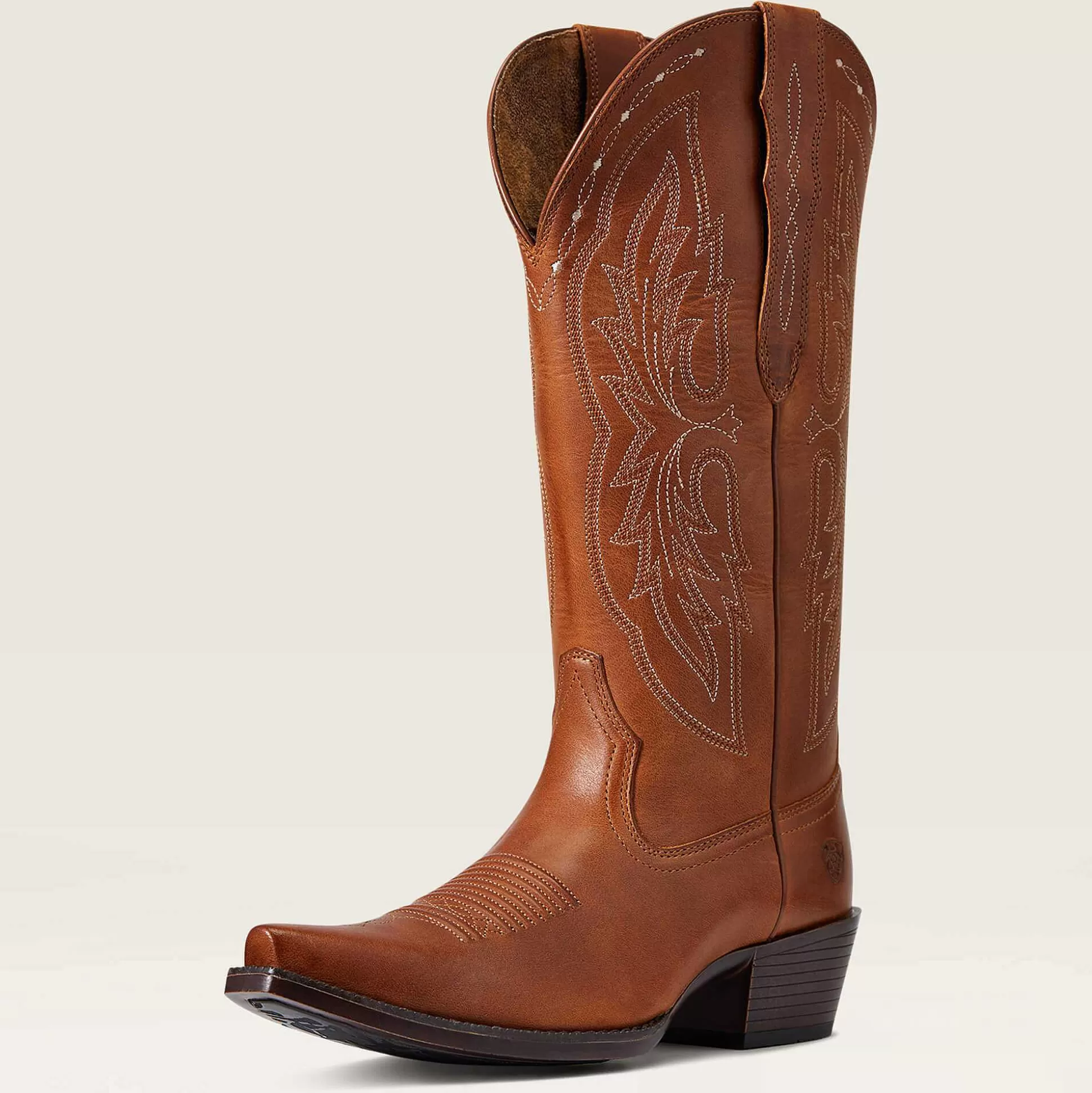ariat Western Boots*Heritage X Toe Elastic Wide Calf Western Boot