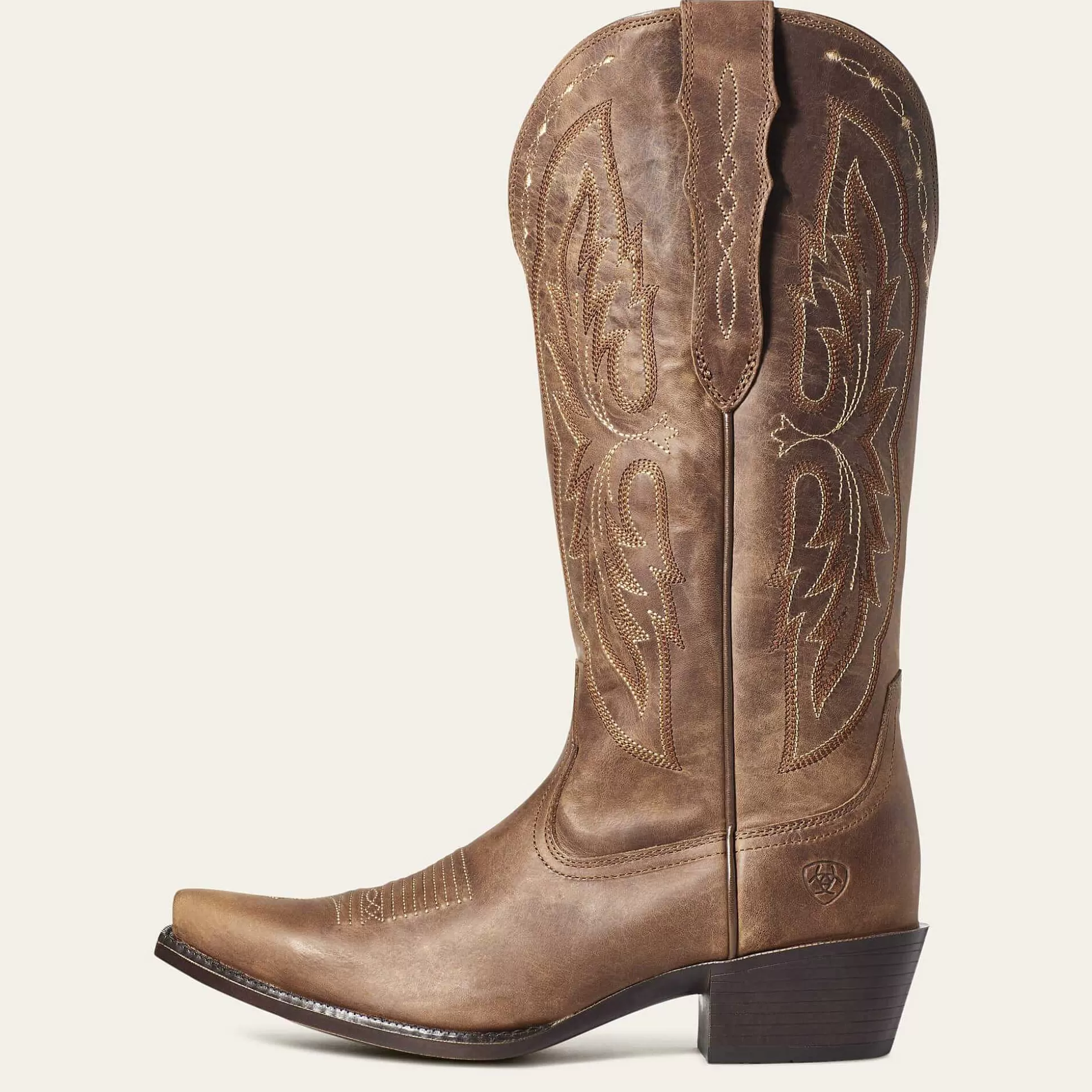ariat Western Boots*Heritage X Toe Elastic Wide Calf Western Boot