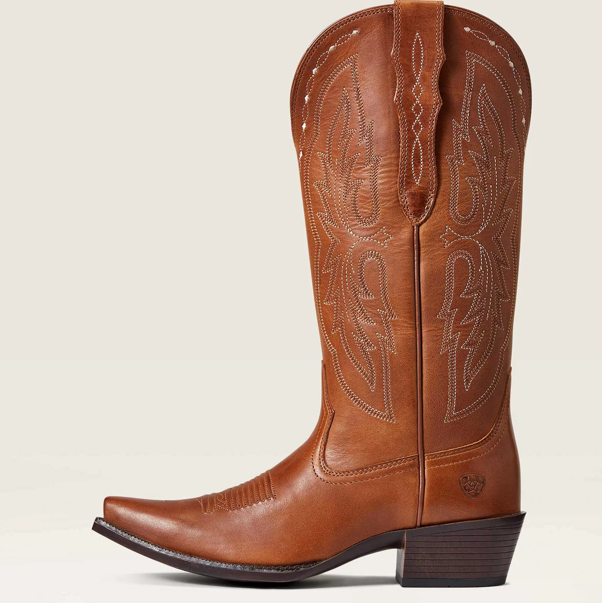 ariat Western Boots*Heritage X Toe Elastic Wide Calf Western Boot
