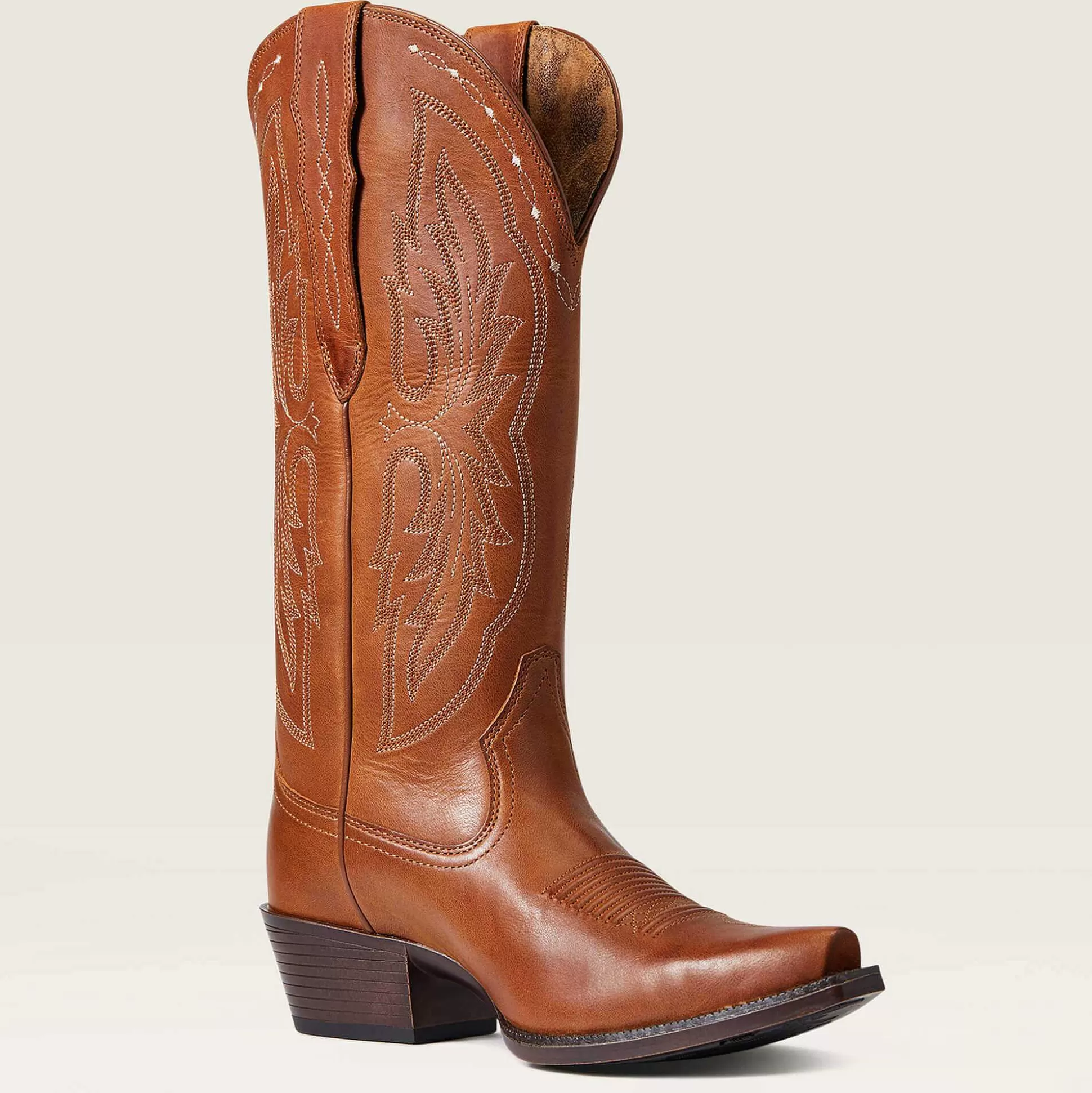ariat Western Boots*Heritage X Toe Elastic Wide Calf Western Boot