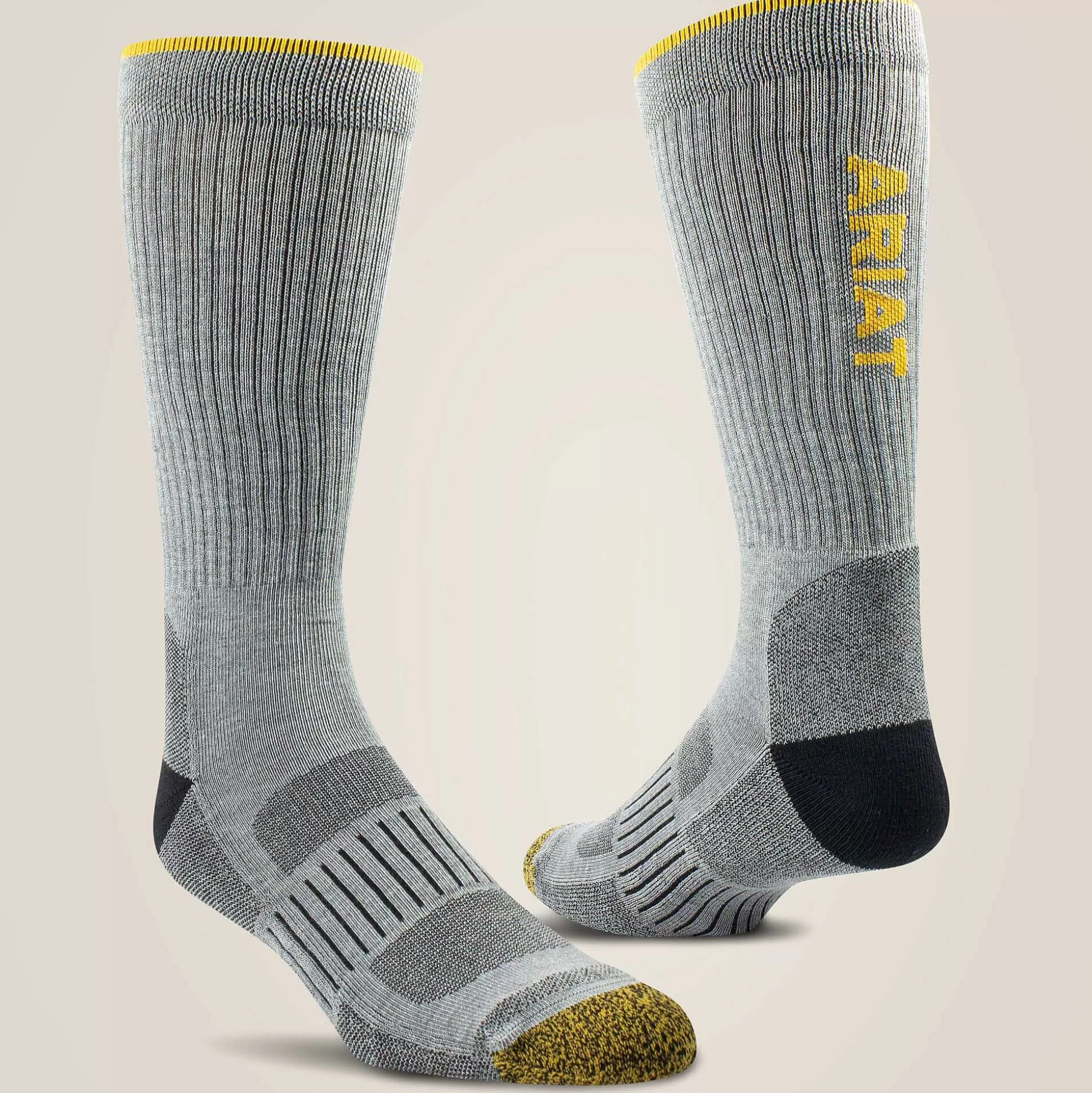 ariat Socks*High Performance Tek Work Sock 2 Pair Pack