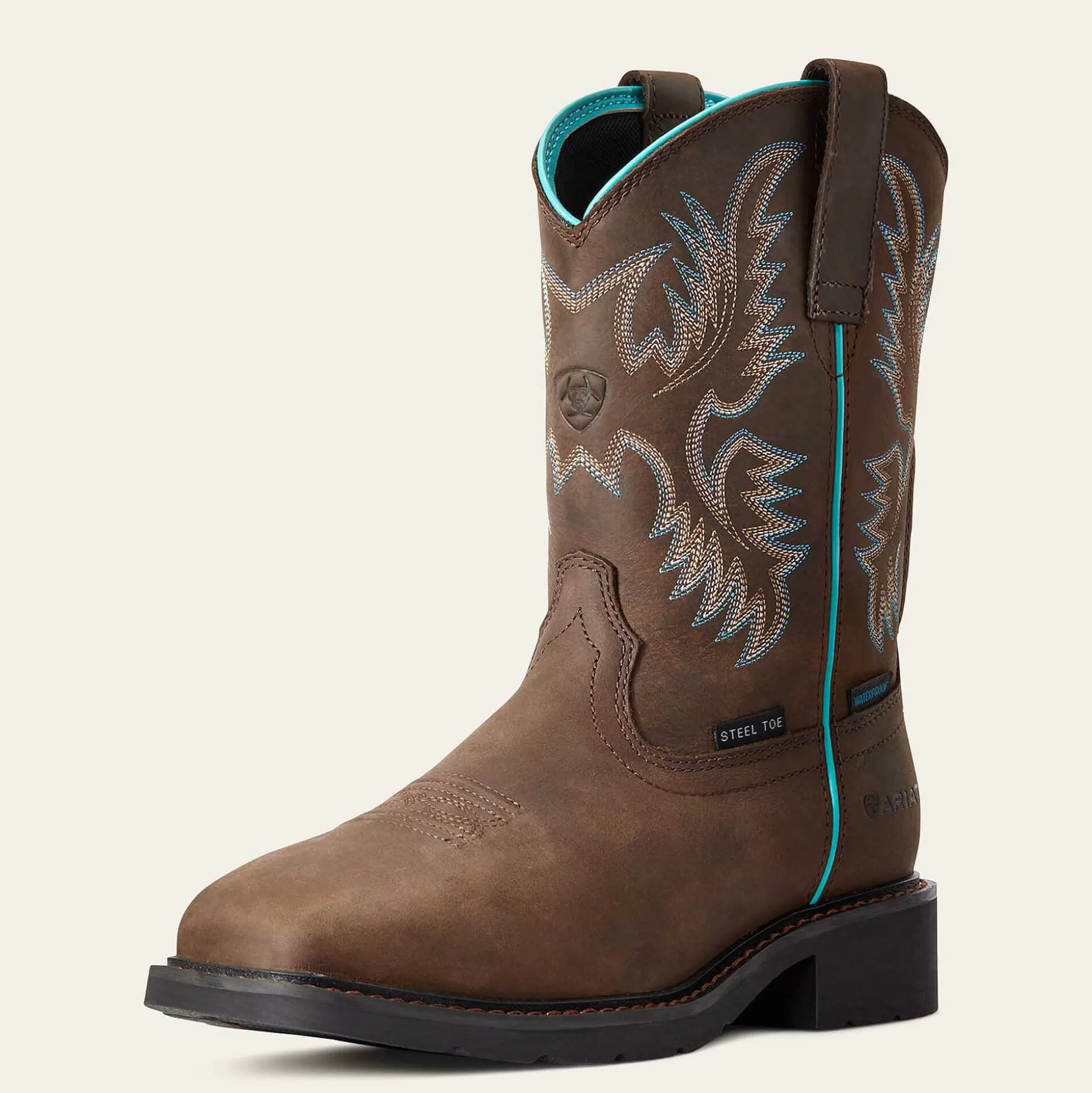 ariat Waterproof Boots*Krista Waterproof Steel Toe Work Boot