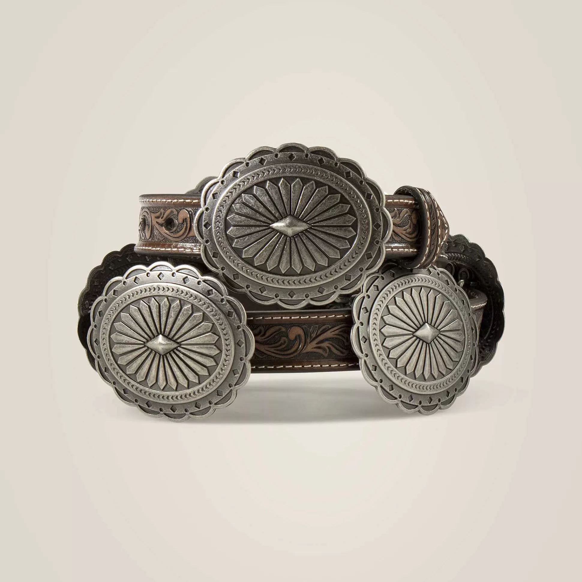 ariat Belts*Oval Concho Diamond Belt