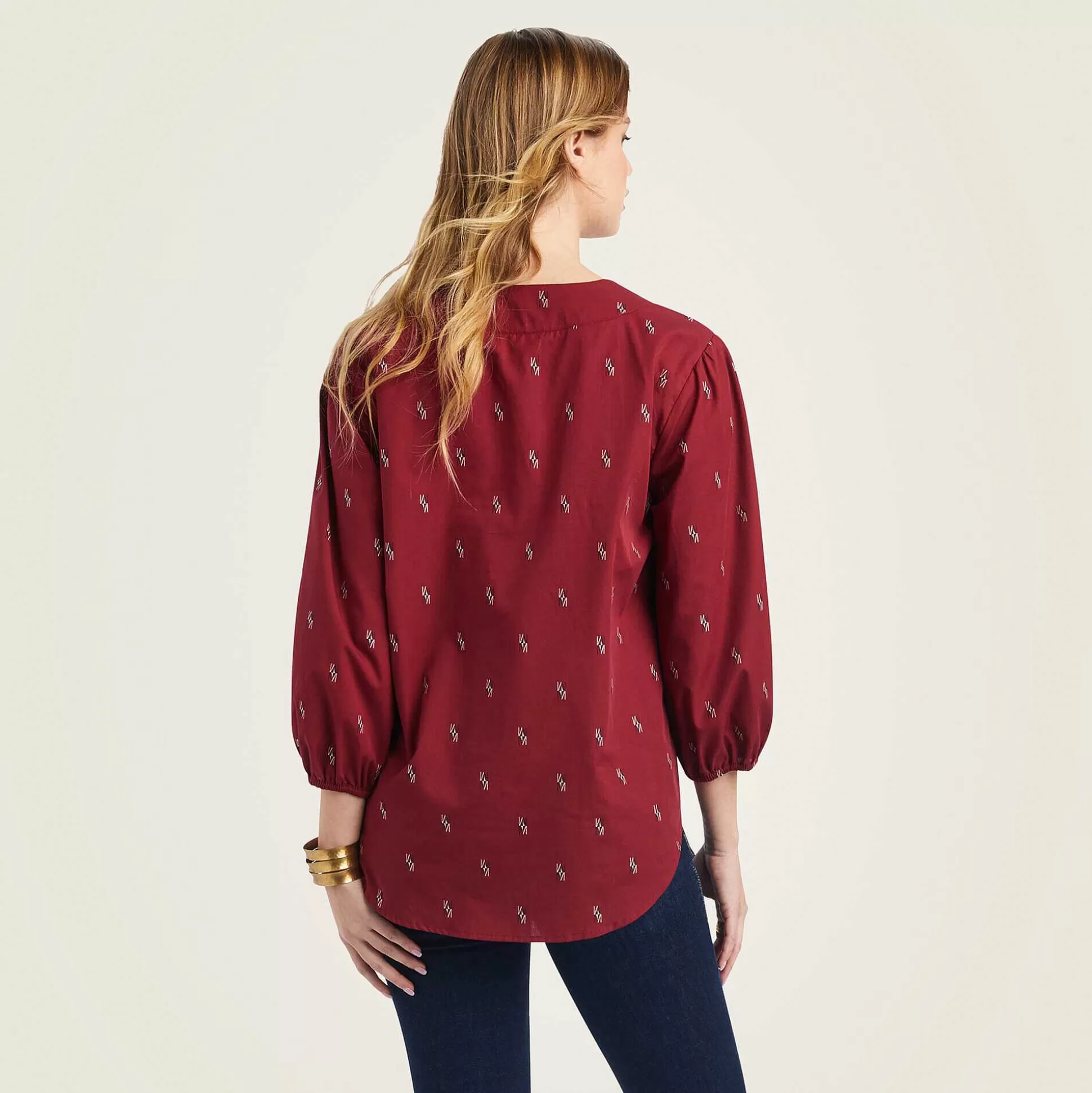 ariat T-Shirts & Tops*Peasant Top Chimayo Blouse