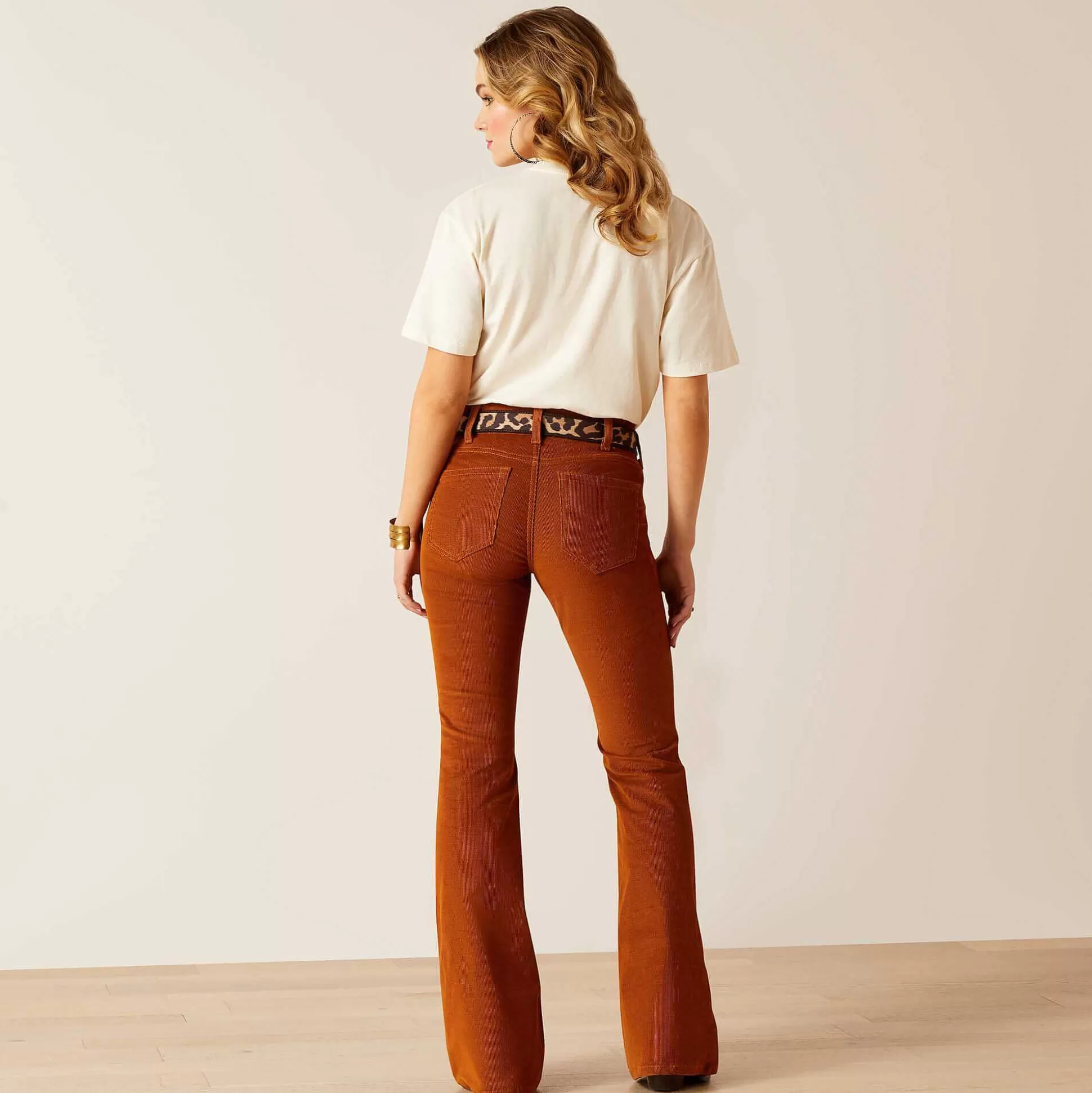 ariat Denim*Perfect Rise Stretch Corduroy Flare Jean