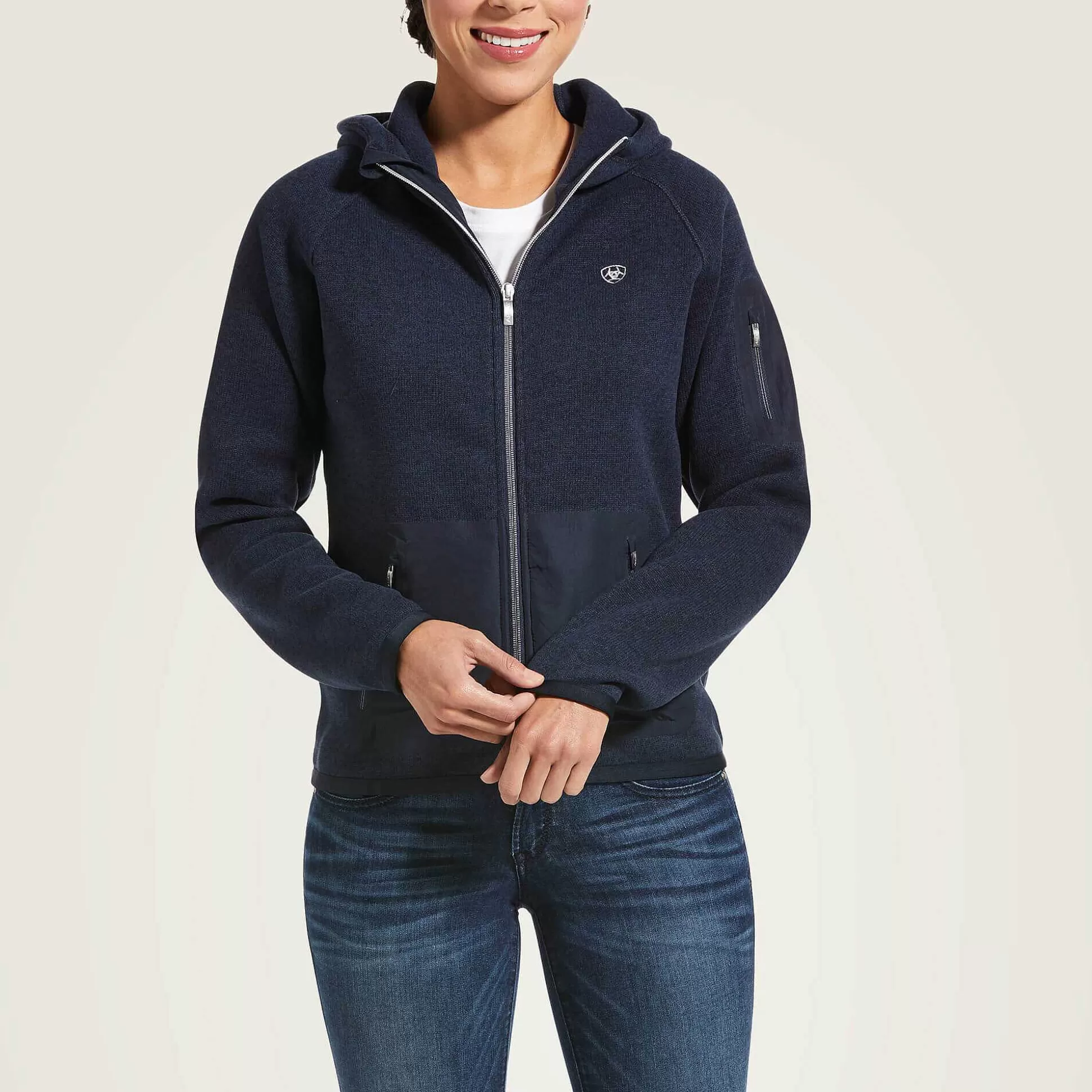 ariat Sweatshirts & Hoodies*Polartec Flou Full Zip Hoodie