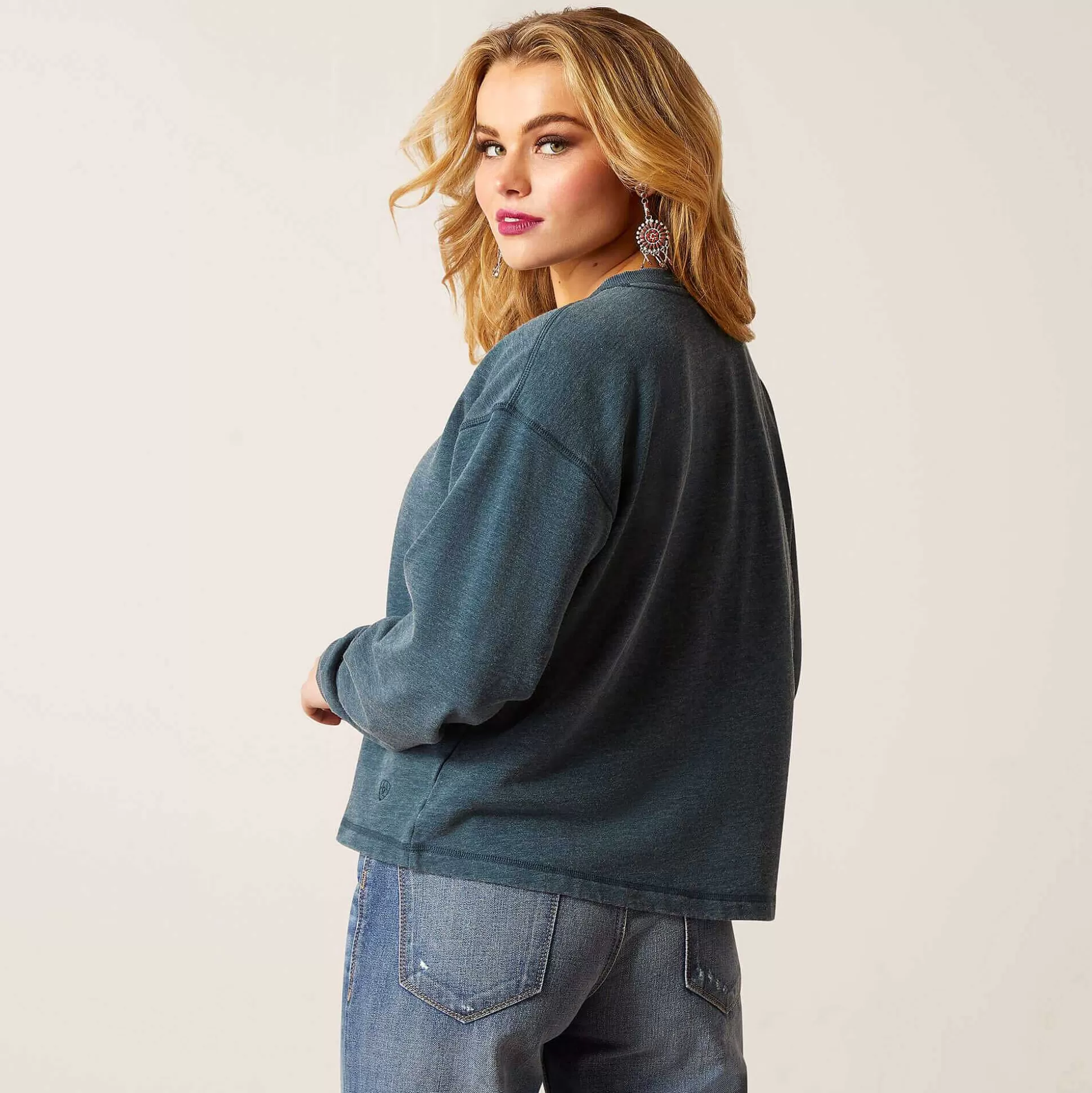 ariat Sweatshirts & Hoodies*Ponderosa Crew Sweatshirt