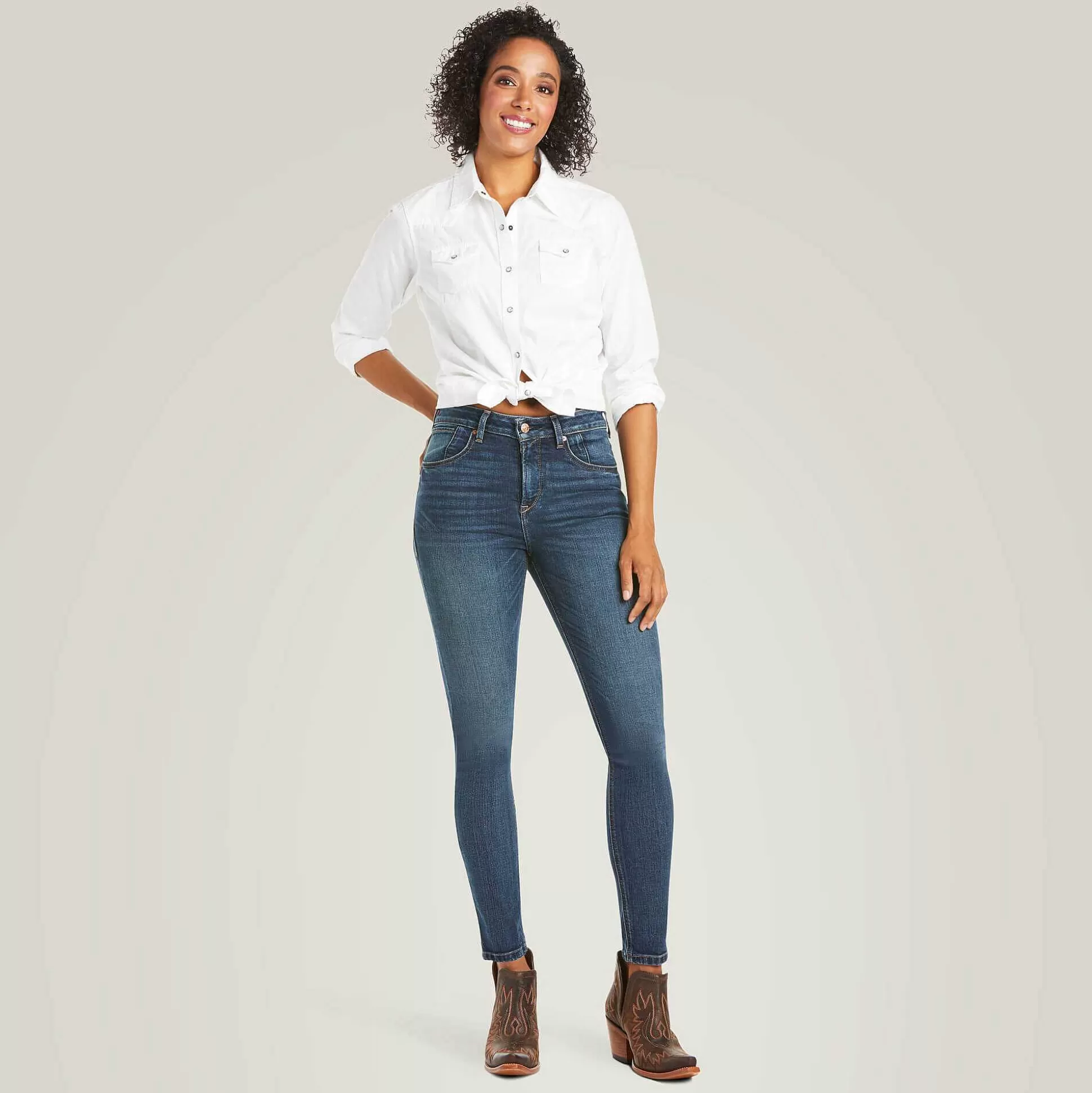 ariat Denim*Premium High Rise Skinny Jean Stretch