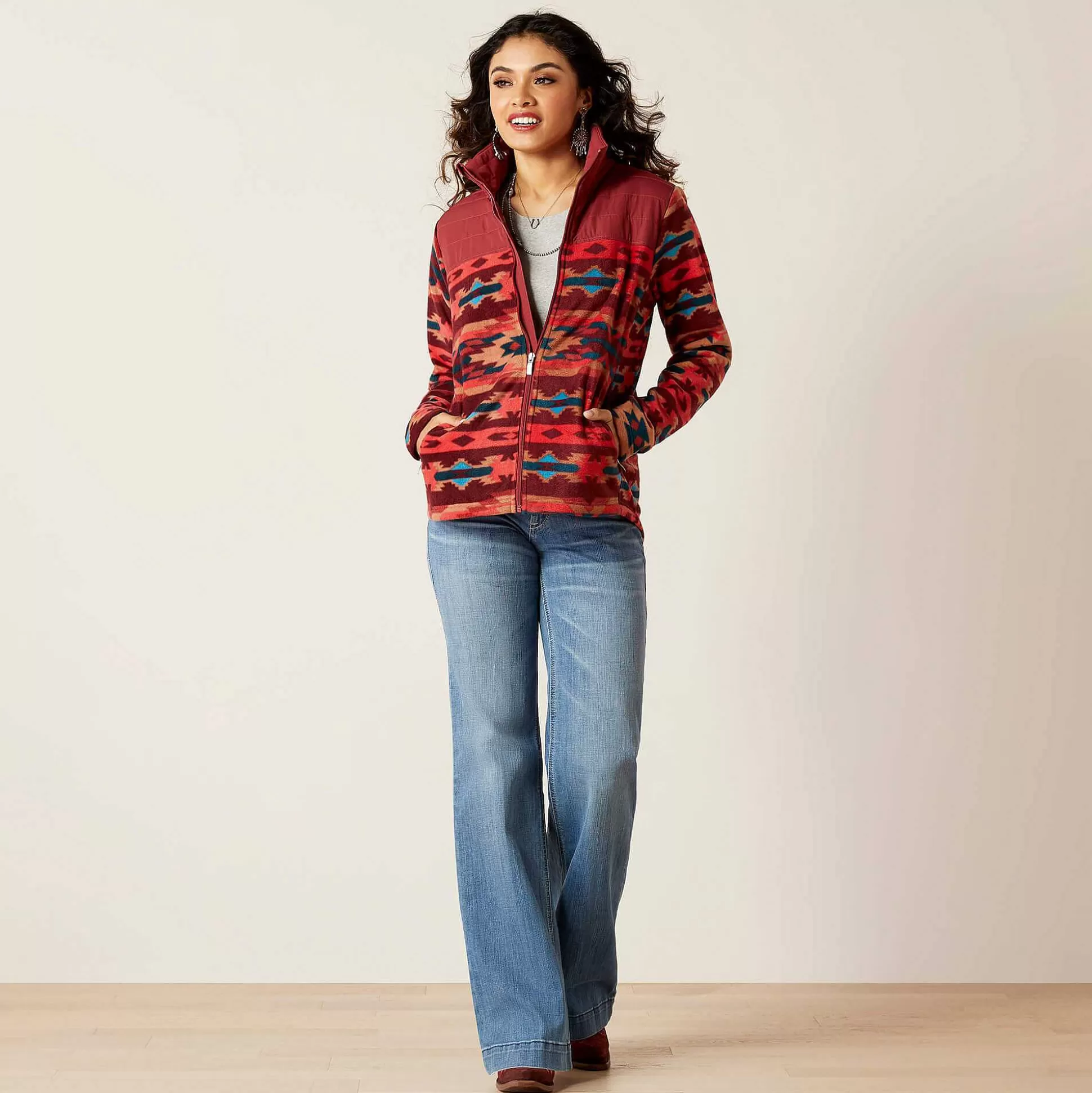 ariat Jackets & Vests*Prescott Fleece Jacket