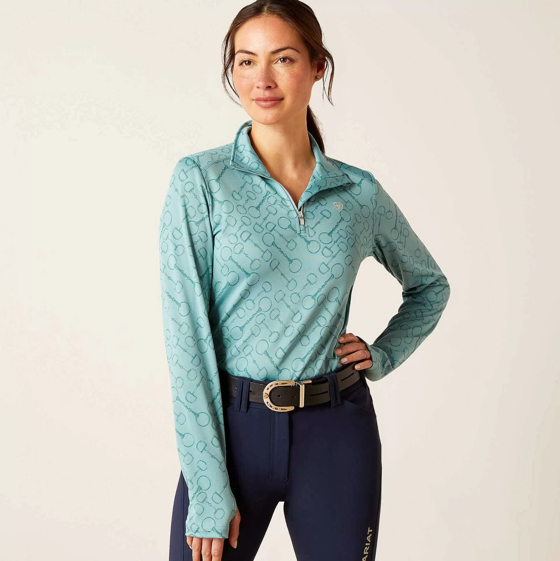ariat T-Shirts & Tops*Prophecy 1/4 Zip Baselayer