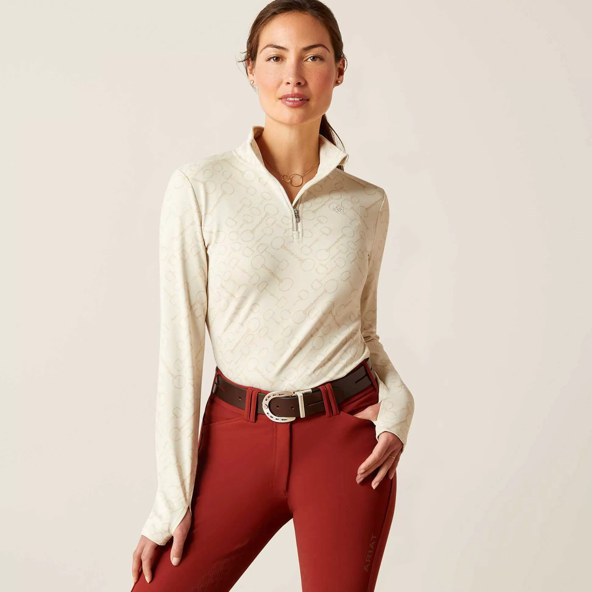 ariat T-Shirts & Tops*Prophecy 1/4 Zip Baselayer