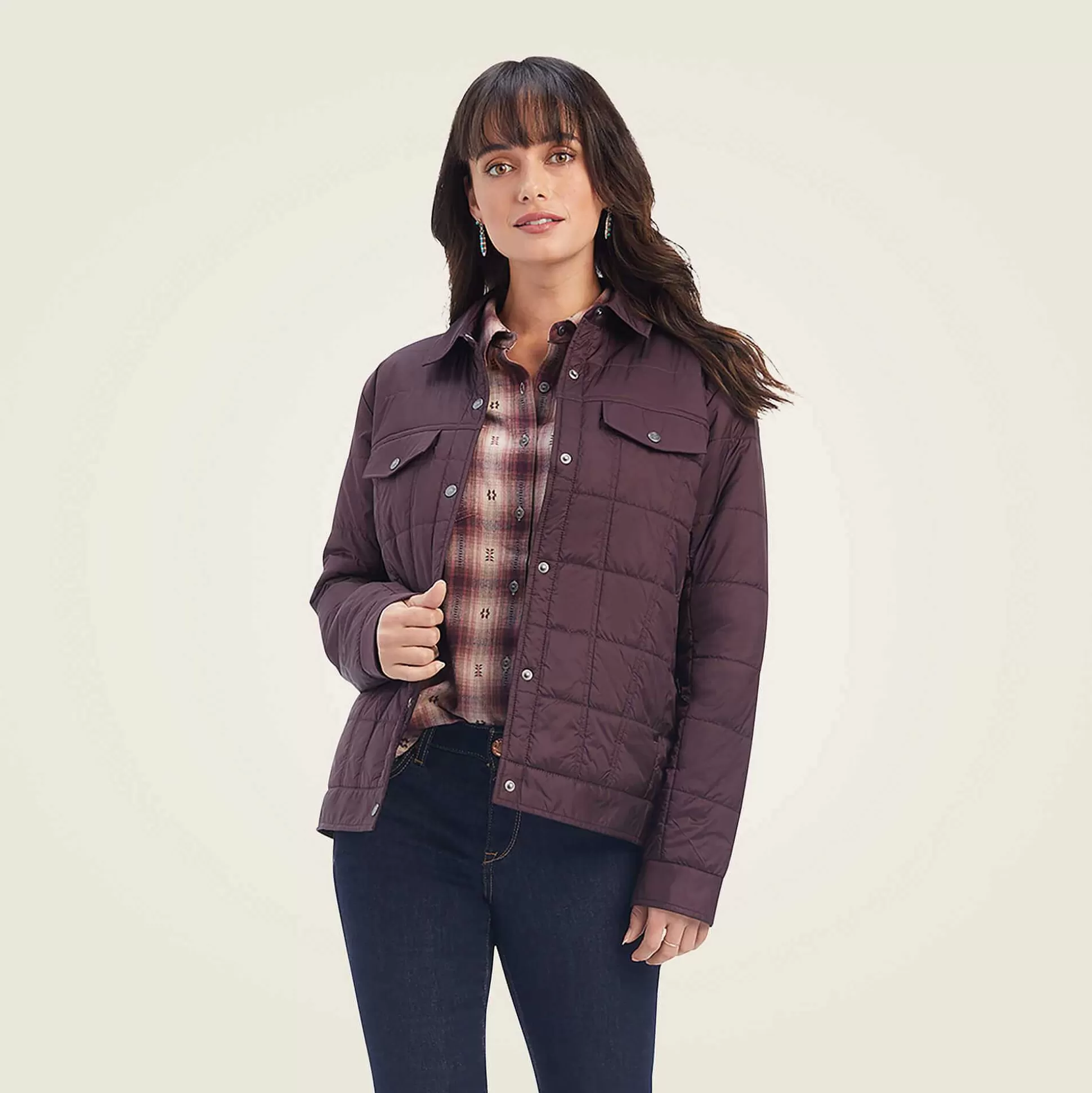 ariat Jackets & Vests*Puffer Trucker Insulated Jacket