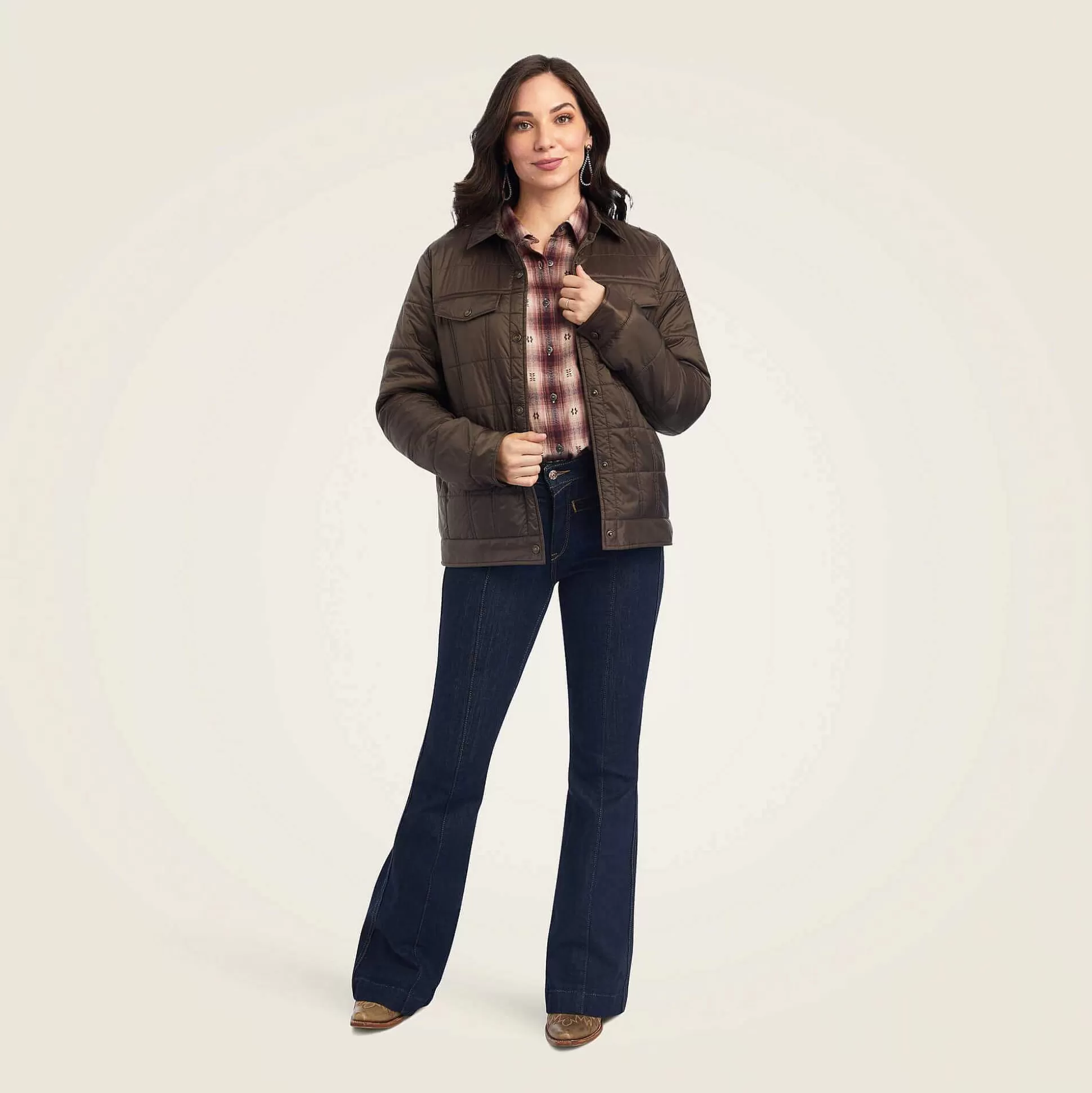 ariat Jackets & Vests*Puffer Trucker Insulated Jacket