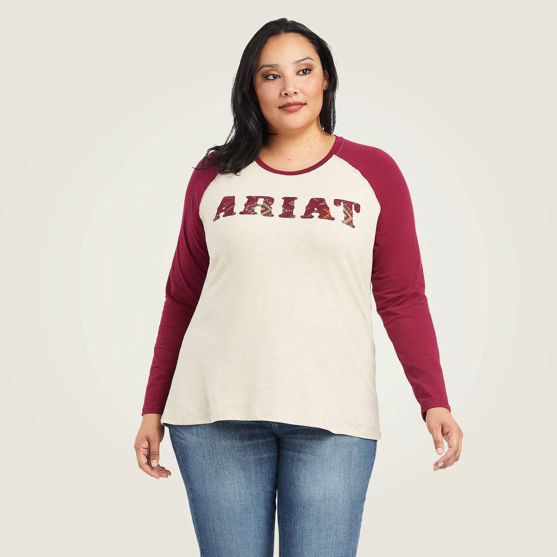 ariat T-Shirts & Tops*Real Baseball Shirt