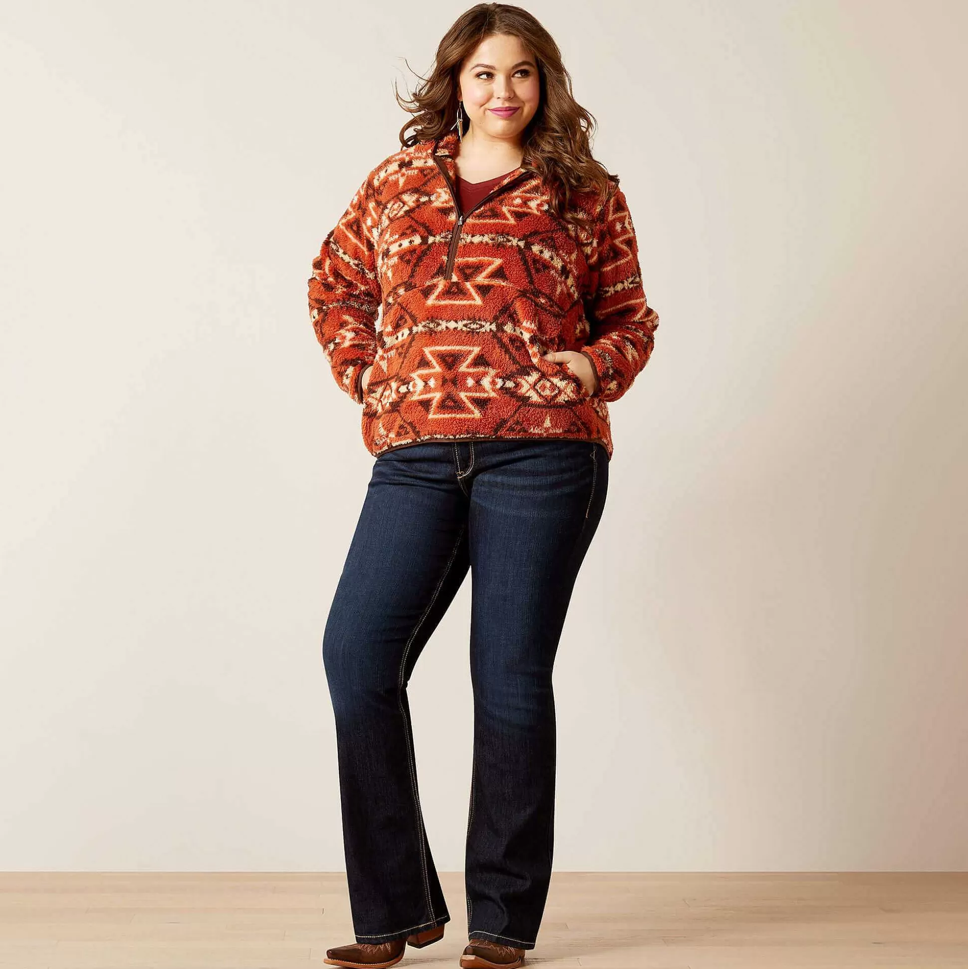 ariat Sweatshirts & Hoodies*Real Berber Pullover Sweatshirt