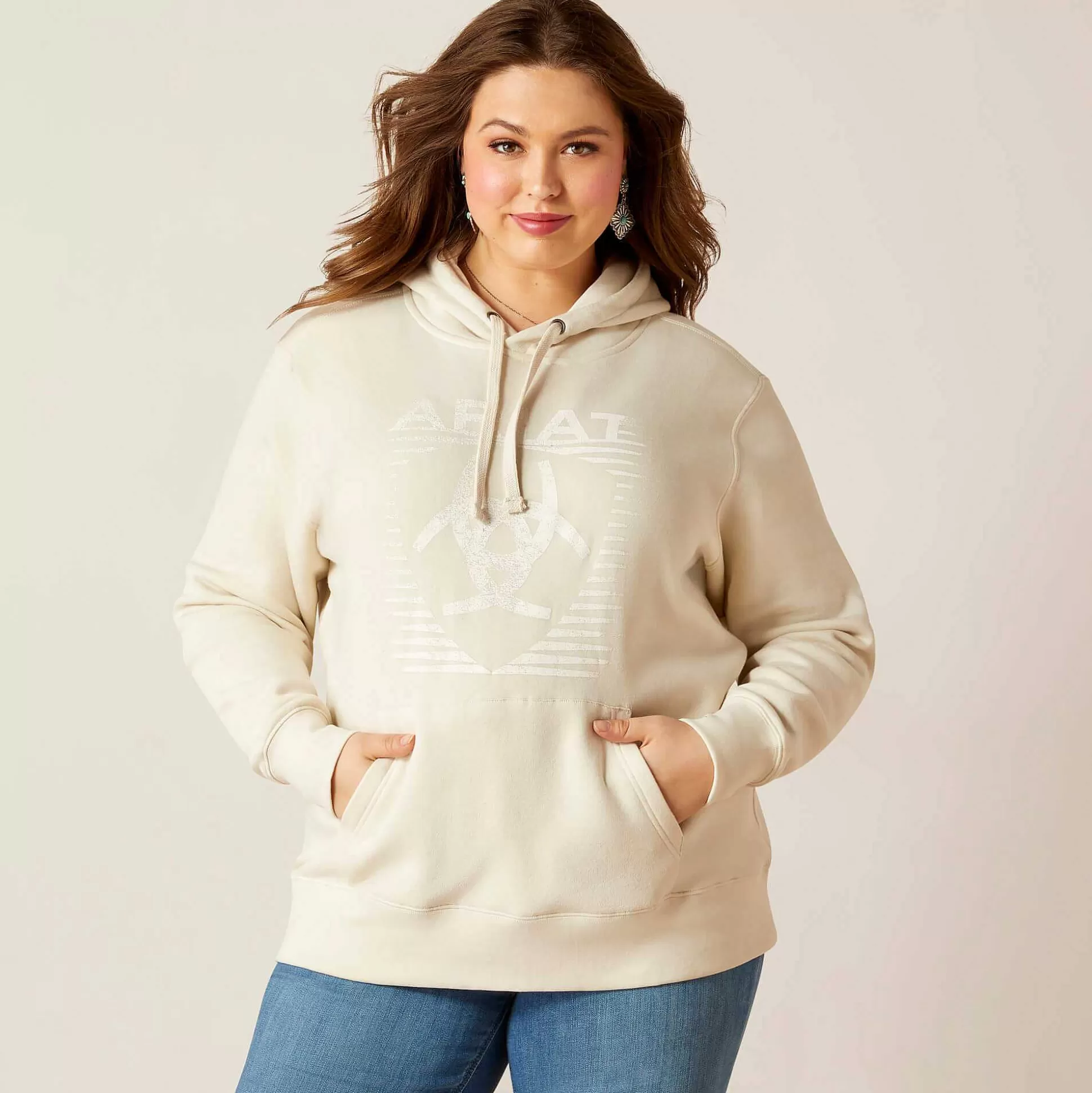 ariat Sweatshirts & Hoodies*Real Fading Lines Hoodie