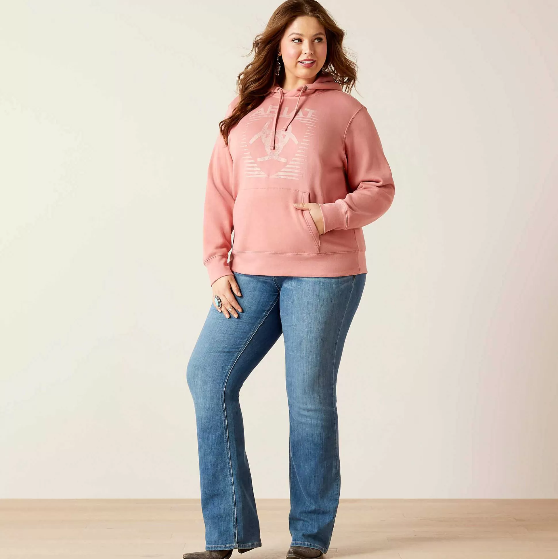 ariat Sweatshirts & Hoodies*Real Fading Lines Hoodie