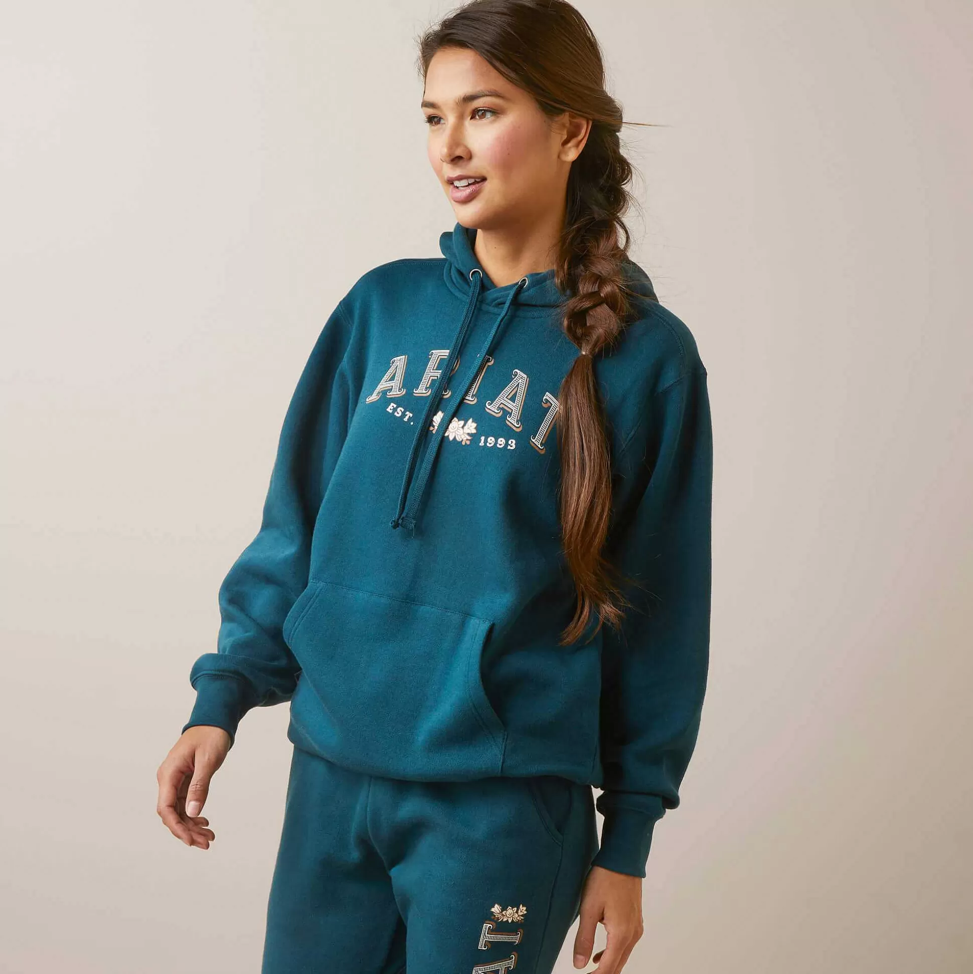 ariat Sweatshirts & Hoodies*Real Flora Hoodie