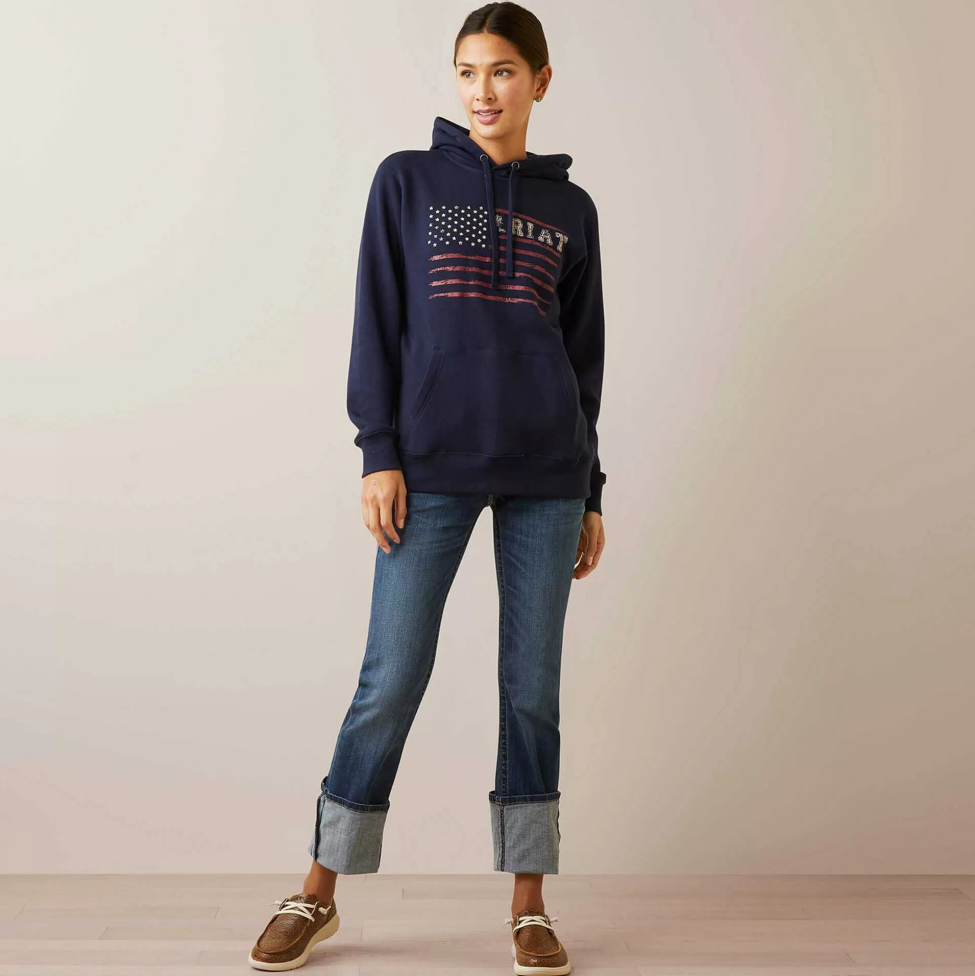 ariat Sweatshirts & Hoodies*Real Flying Flag Hoodie