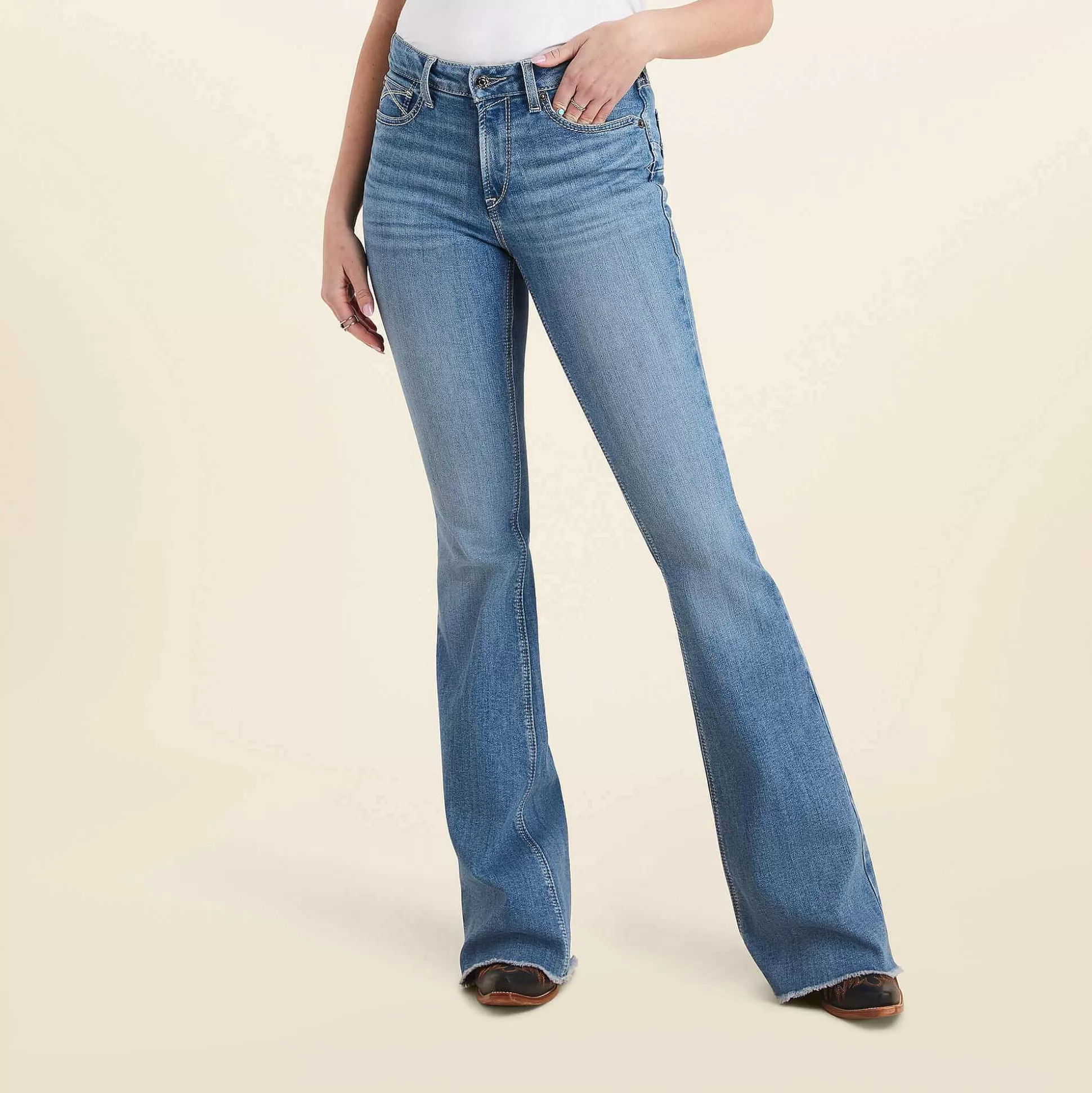 ariat Denim*R.E.A.L. High Rise Annie Flare Jean
