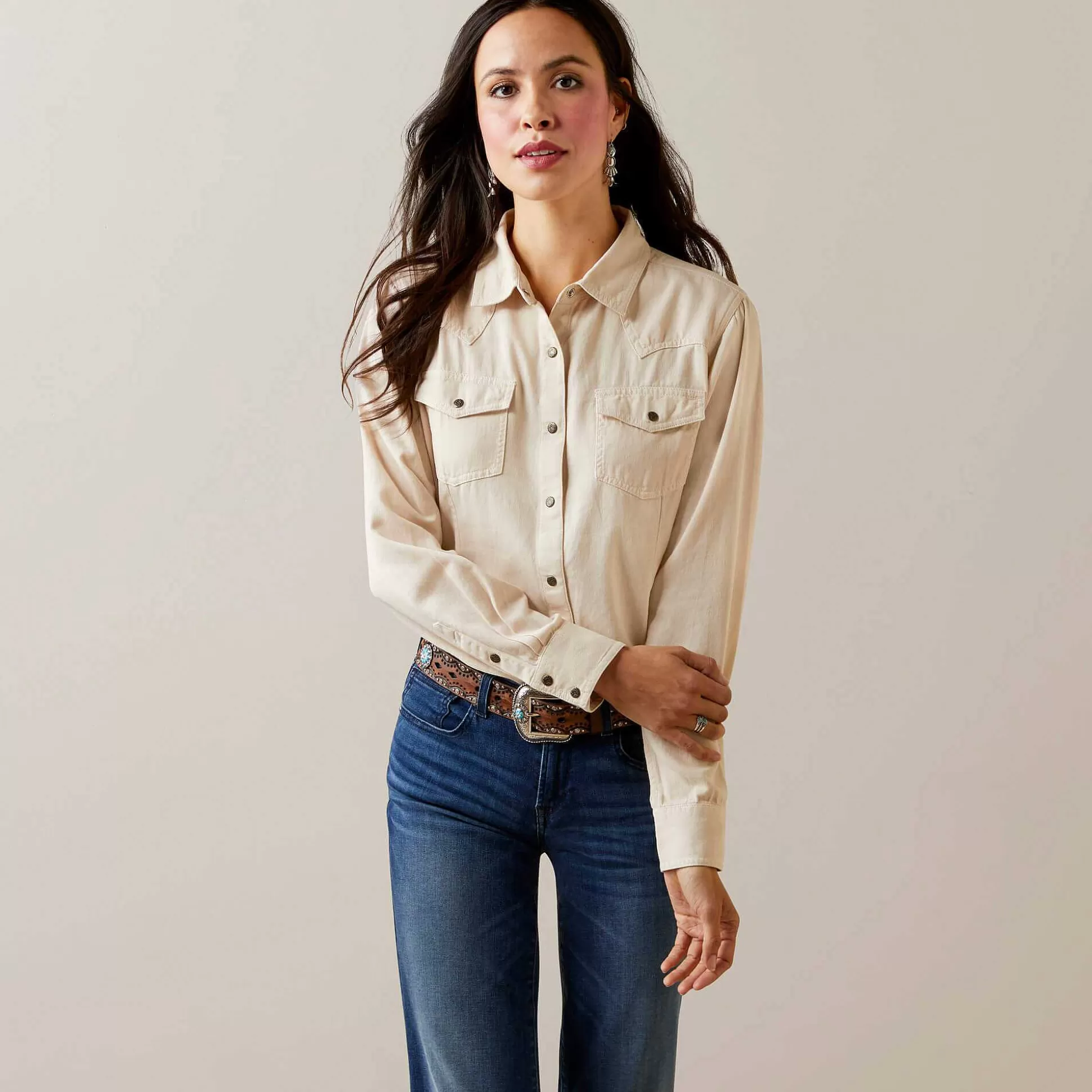 ariat T-Shirts & Tops*Real Jurlington Snap Shirt