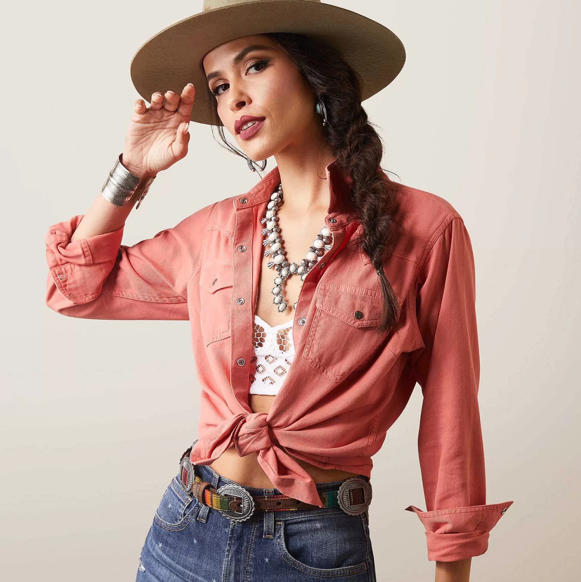 ariat T-Shirts & Tops*Real Jurlington Snap Shirt